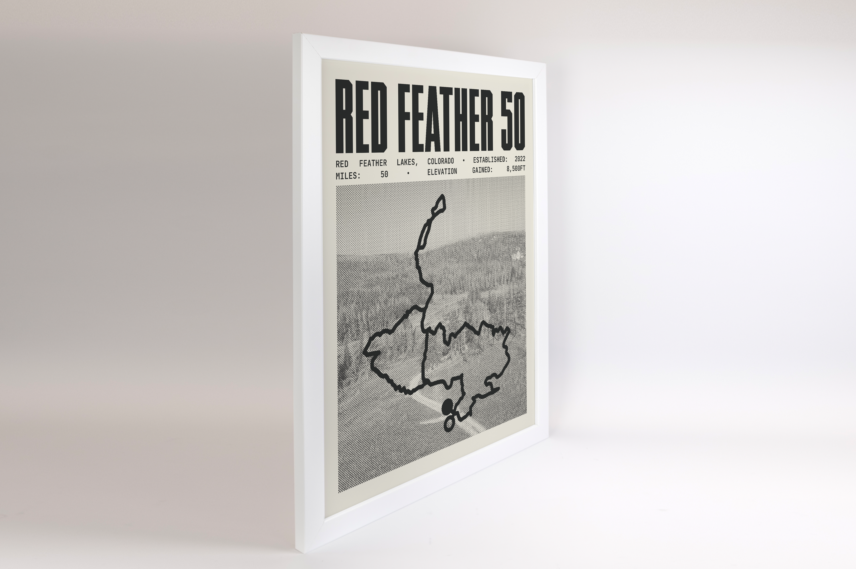 Red Feather 50 Endurance Run Poster