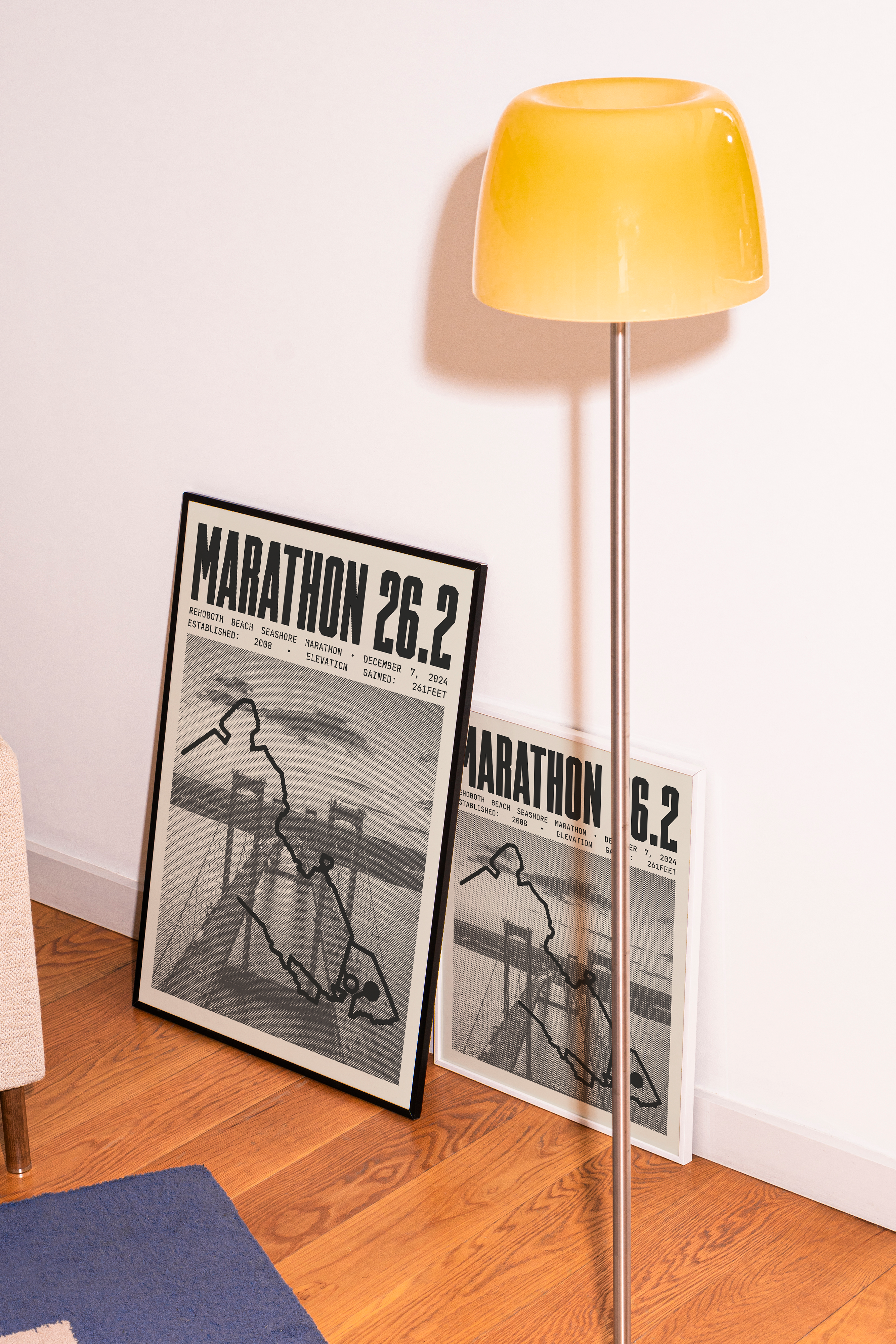 Rehoboth Beach Seashore Marathon Poster