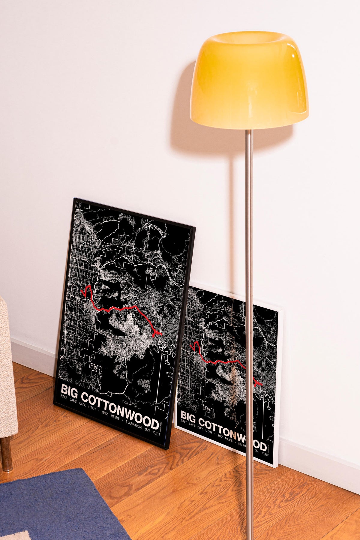 Revel Big Cottonwood Marathon Poster - Grid Style