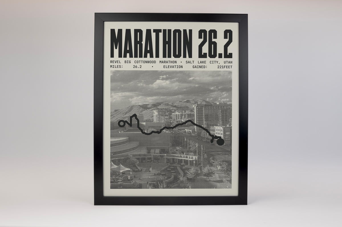 Revel Big Cottonwood Marathon Poster