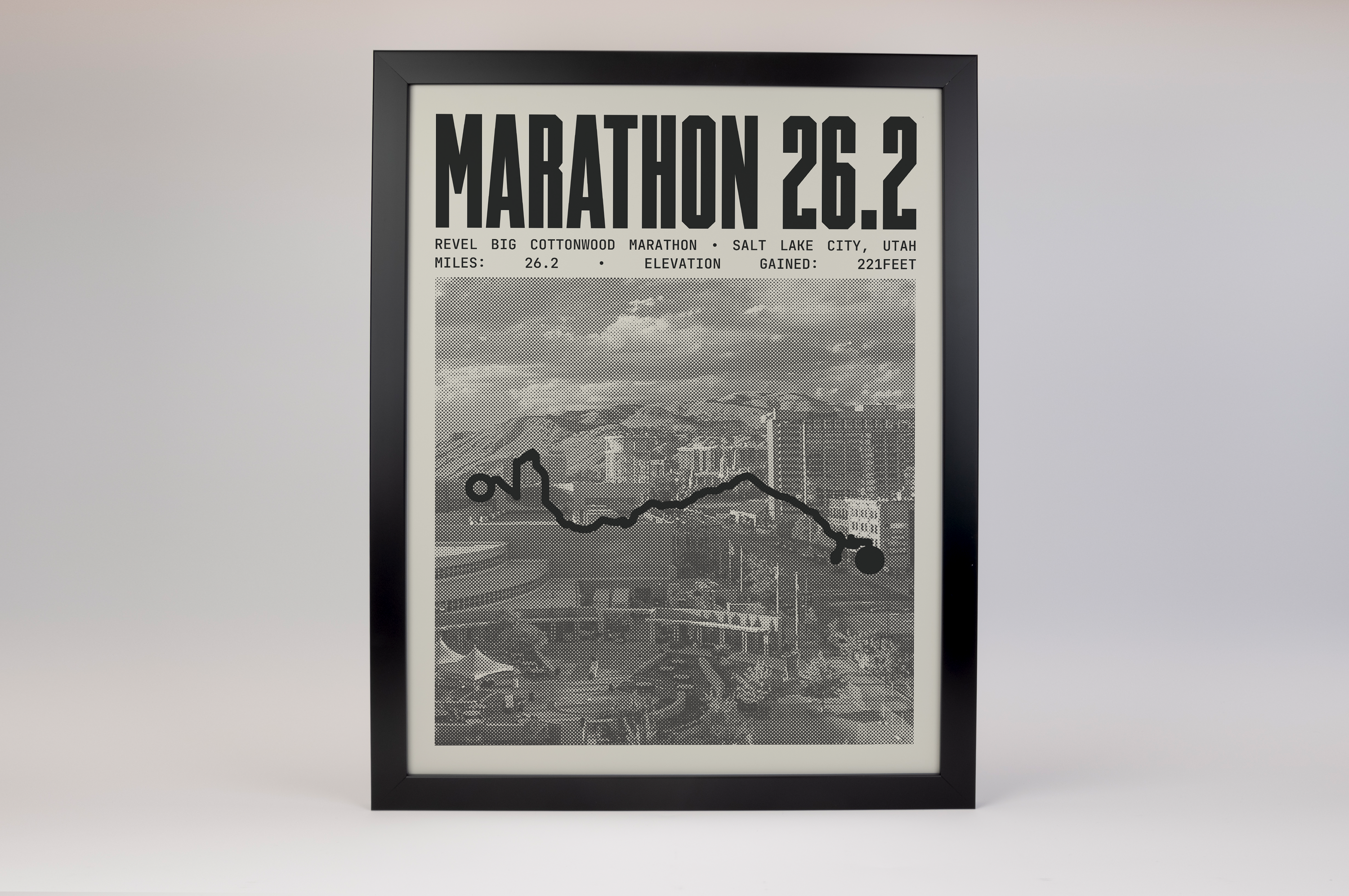 Revel Big Cottonwood Marathon Poster