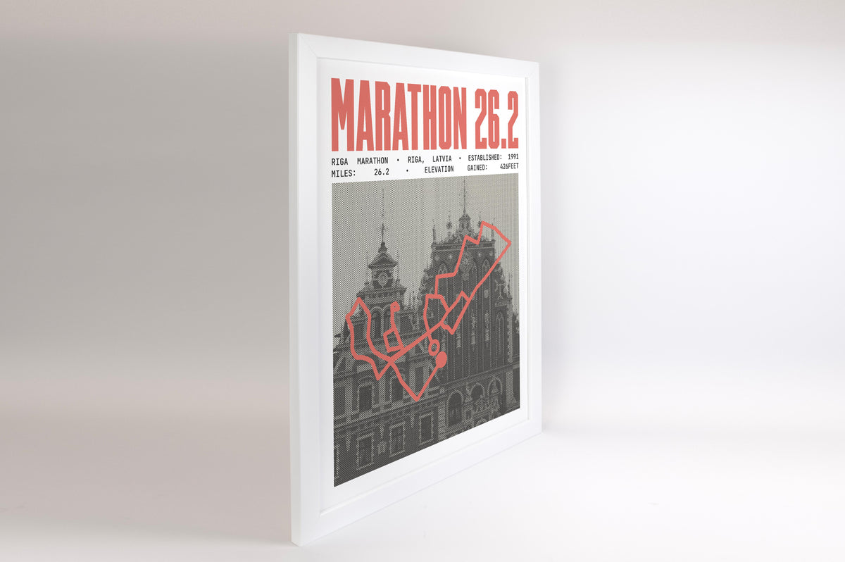 Riga Marathon Poster