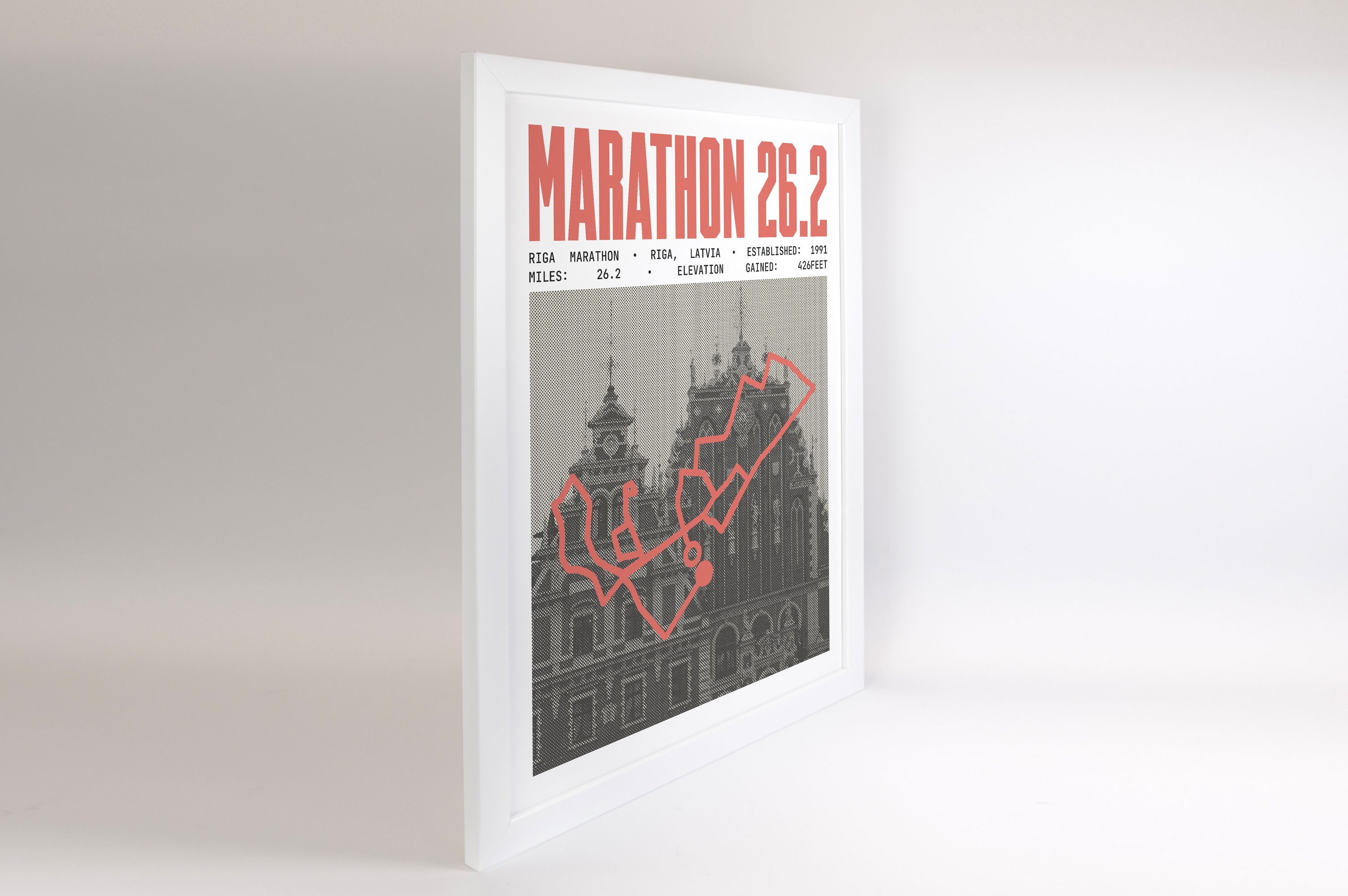 Riga Marathon Poster