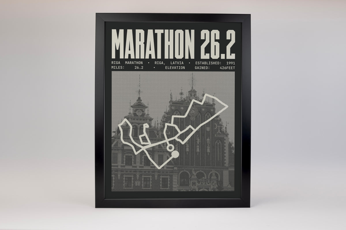 Riga Marathon Poster