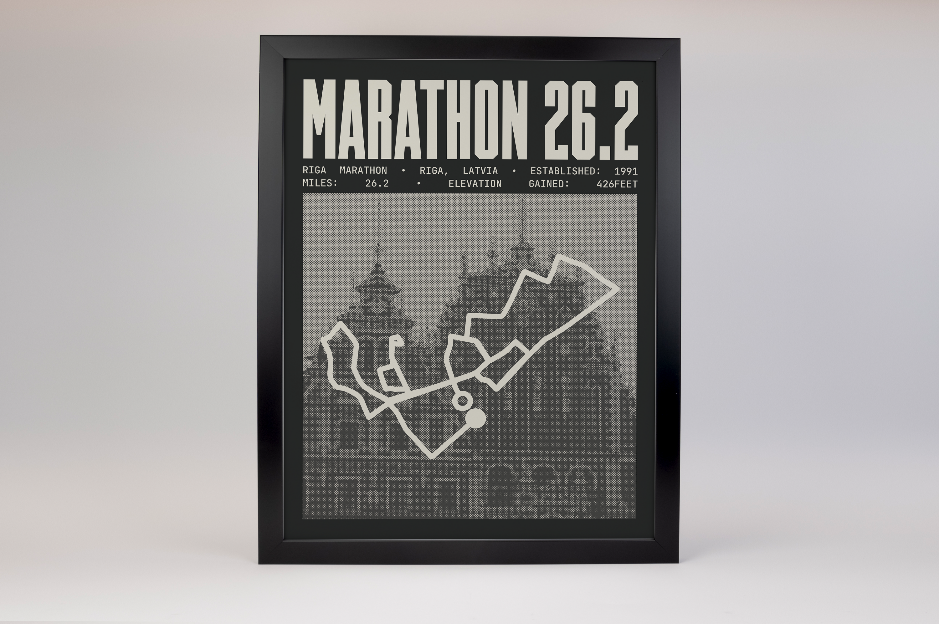 Riga Marathon Poster
