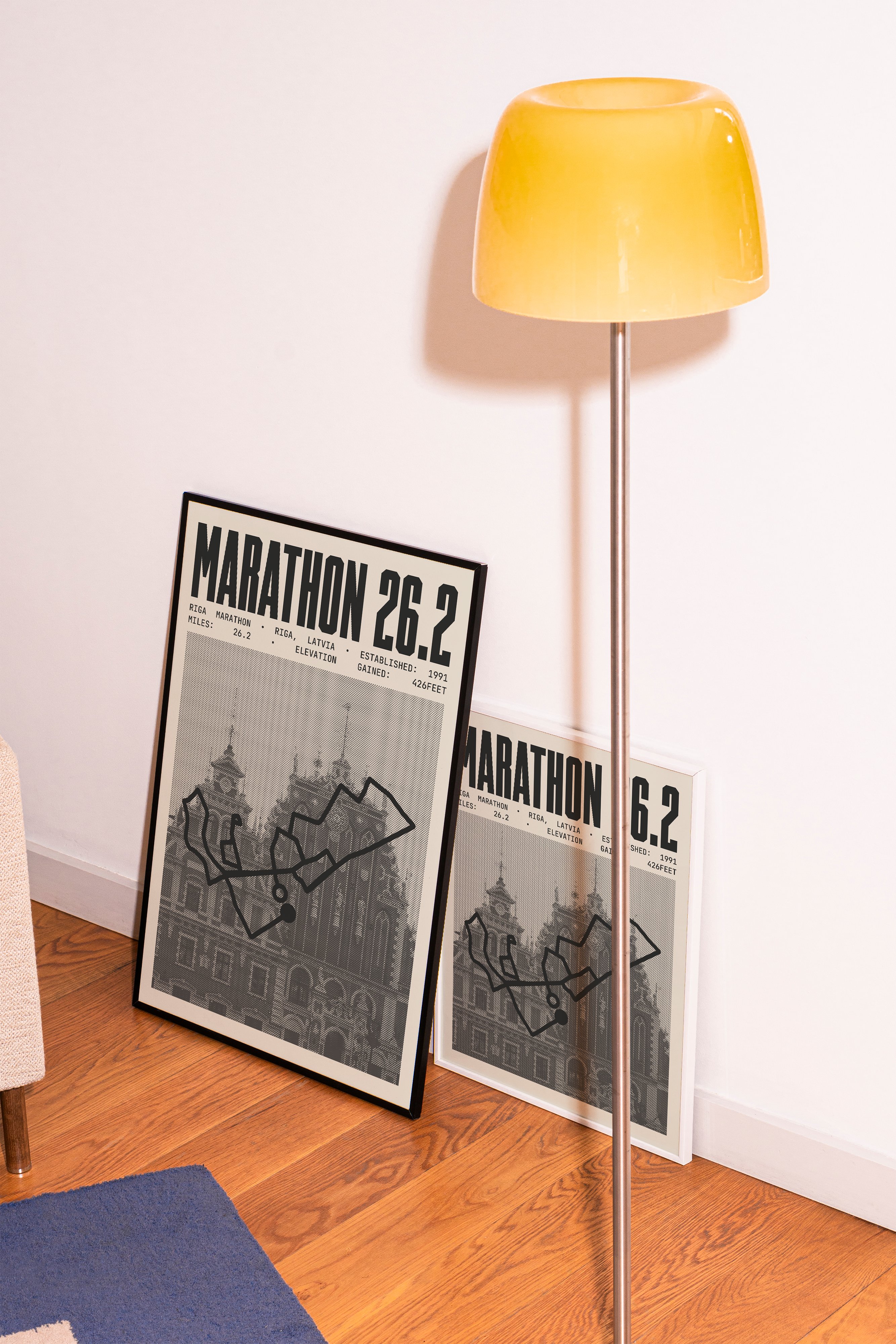 Riga Marathon Poster