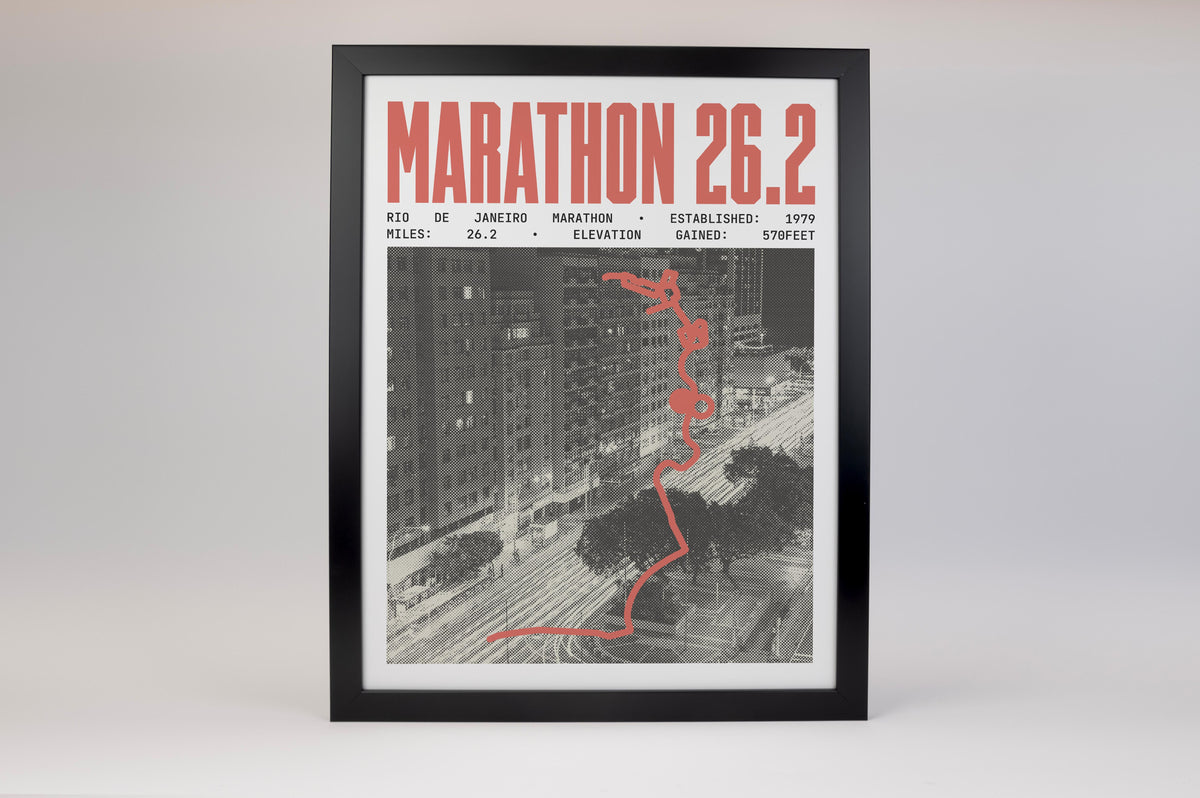 Rio de Janeiro Marathon Poster
