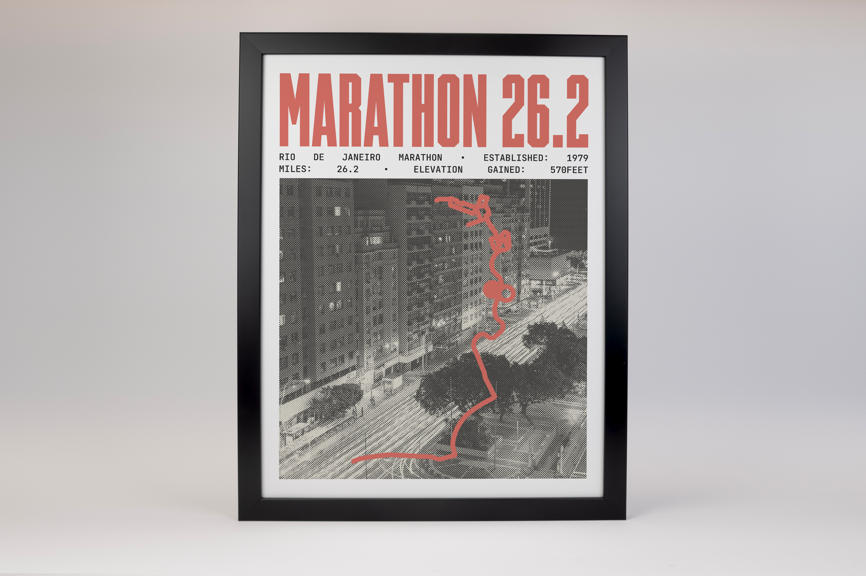Rio de Janeiro Marathon Poster