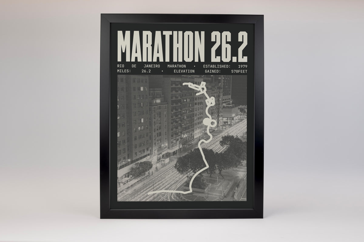 Rio de Janeiro Marathon Poster