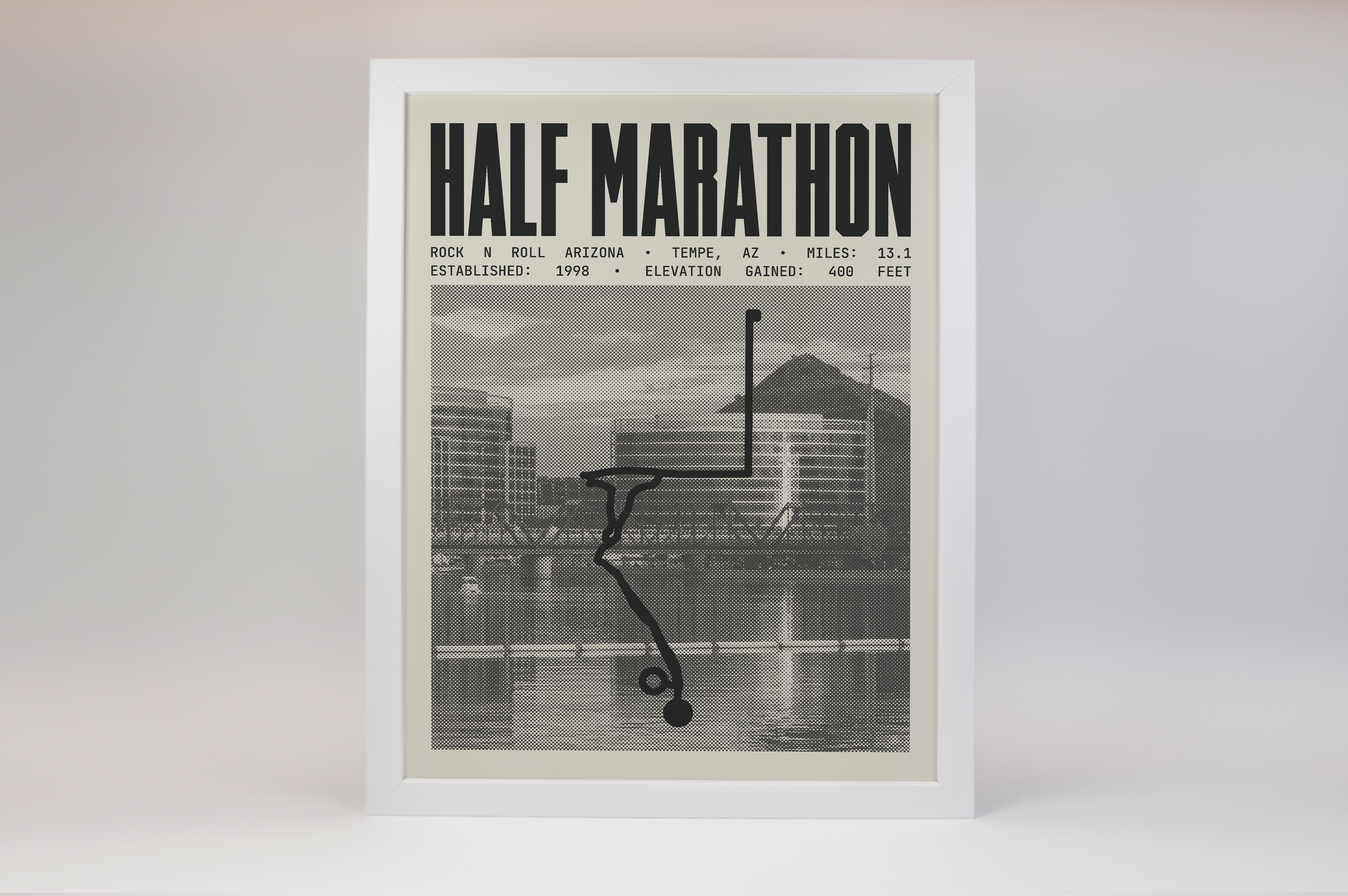 Rock N Roll Arizona Half Marathon Poster
