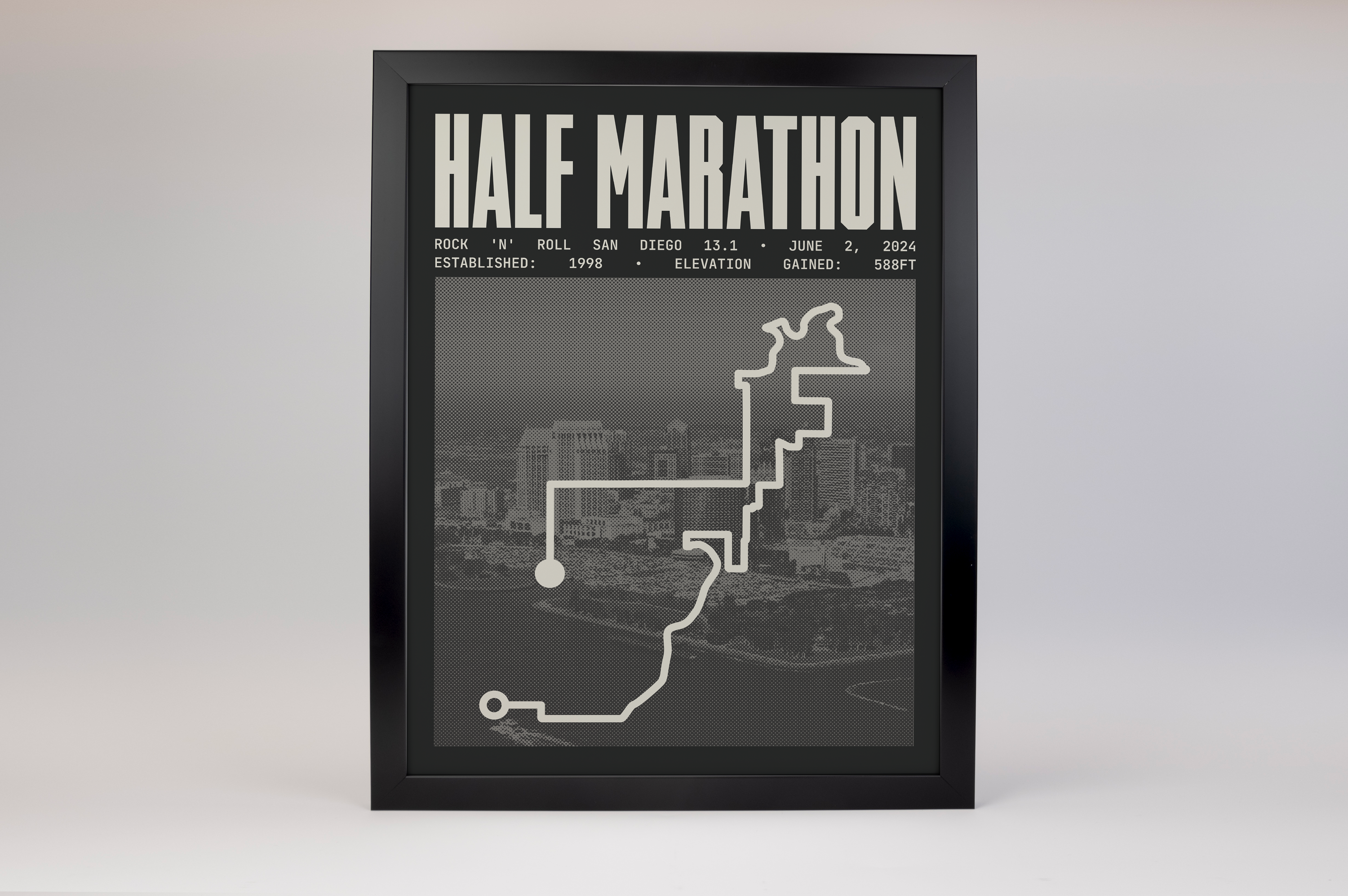 Rock 'n' Roll San Diego Half-Marathon Poster