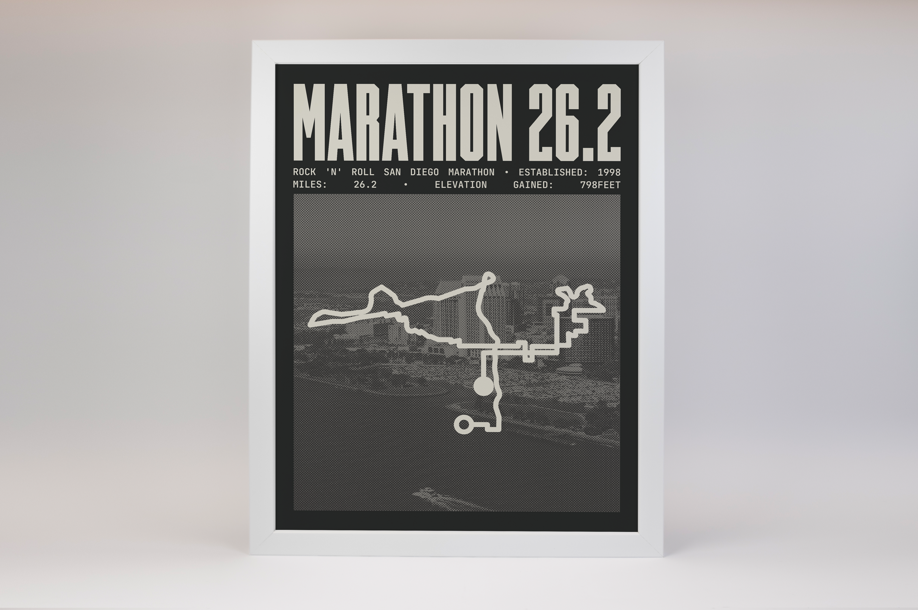 Rock 'n' Roll San Diego Marathon Poster