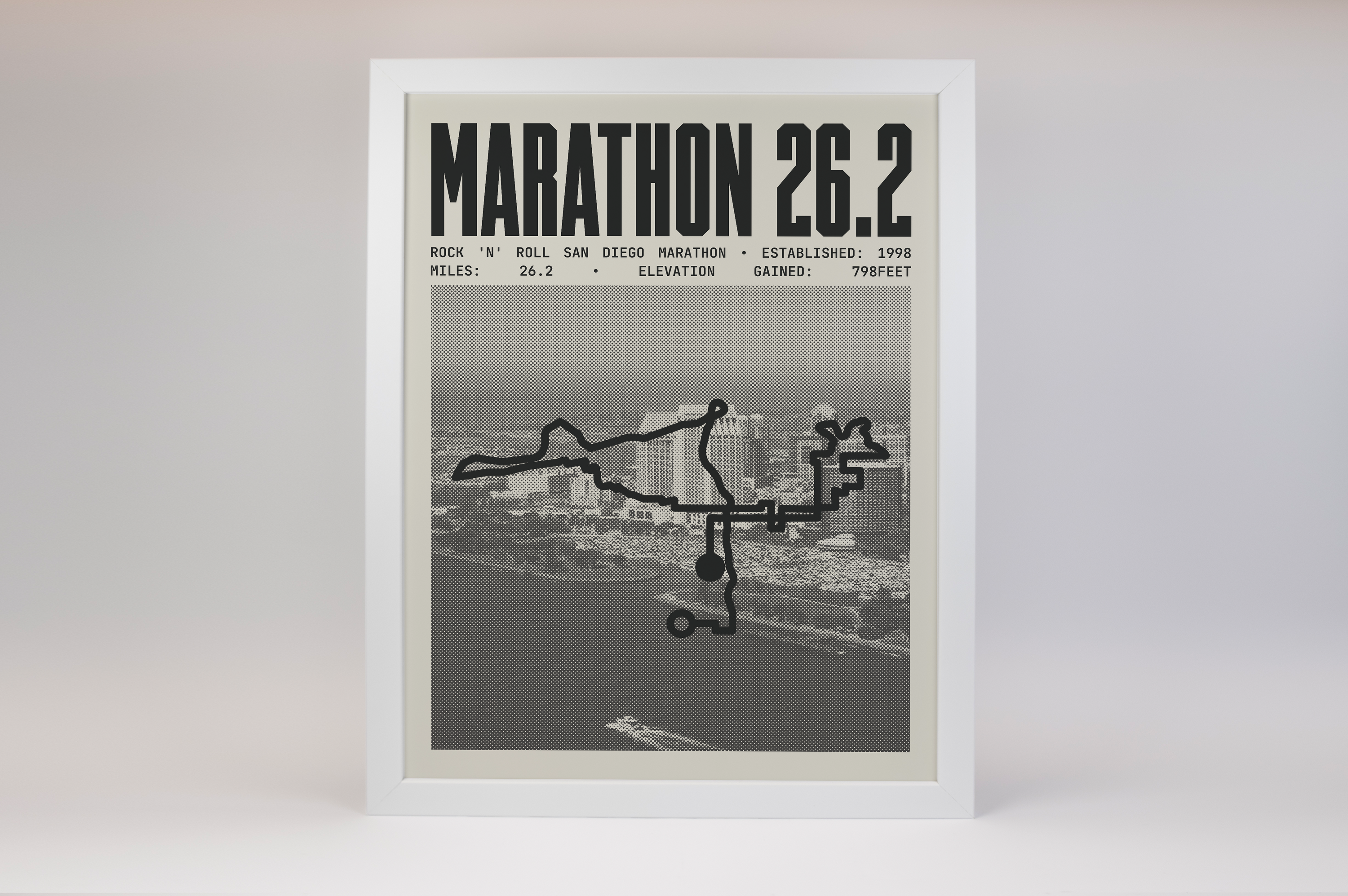 Rock 'n' Roll San Diego Marathon Poster