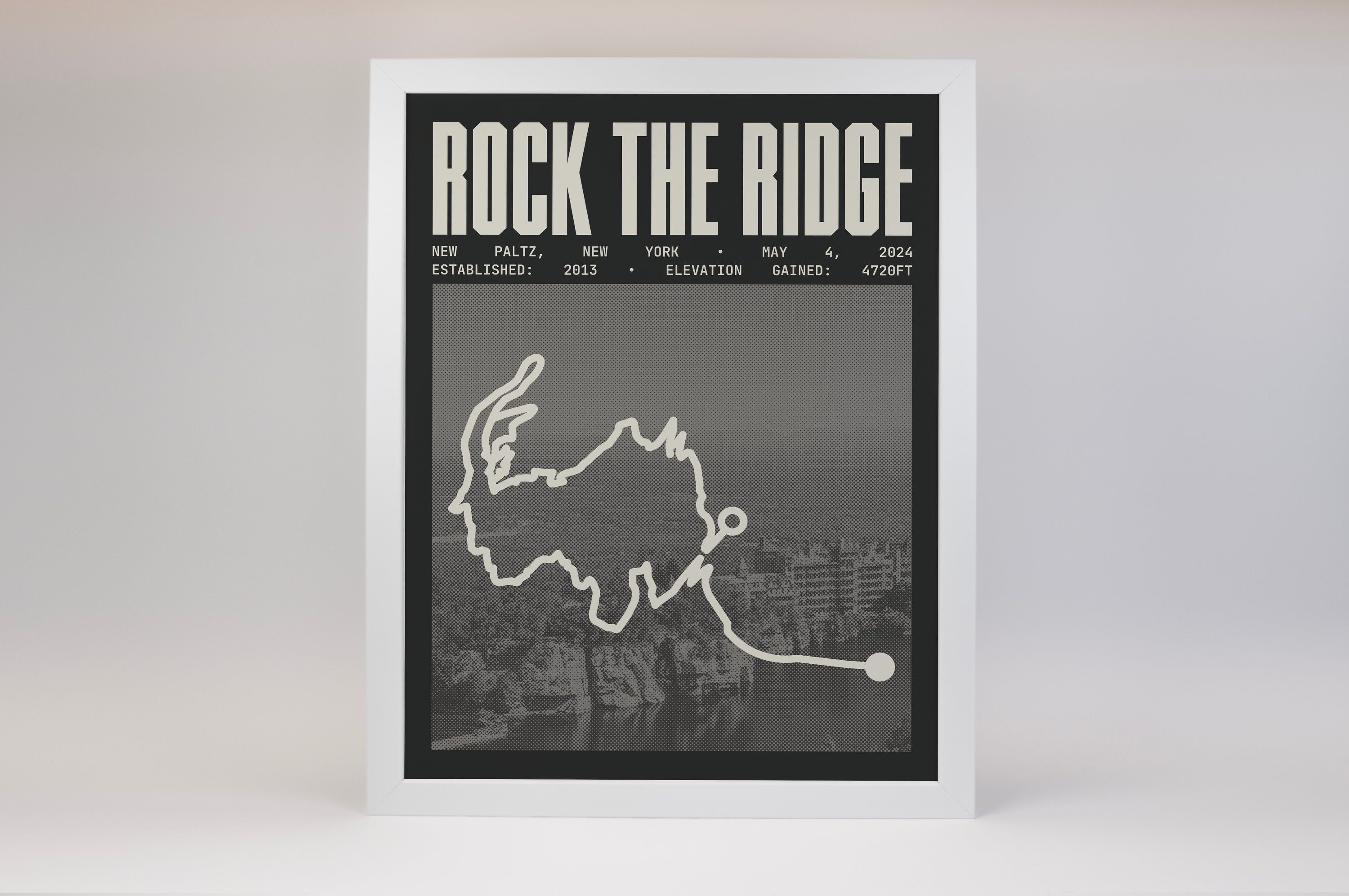 Rock the Ridge 50 Endurance Run Poster