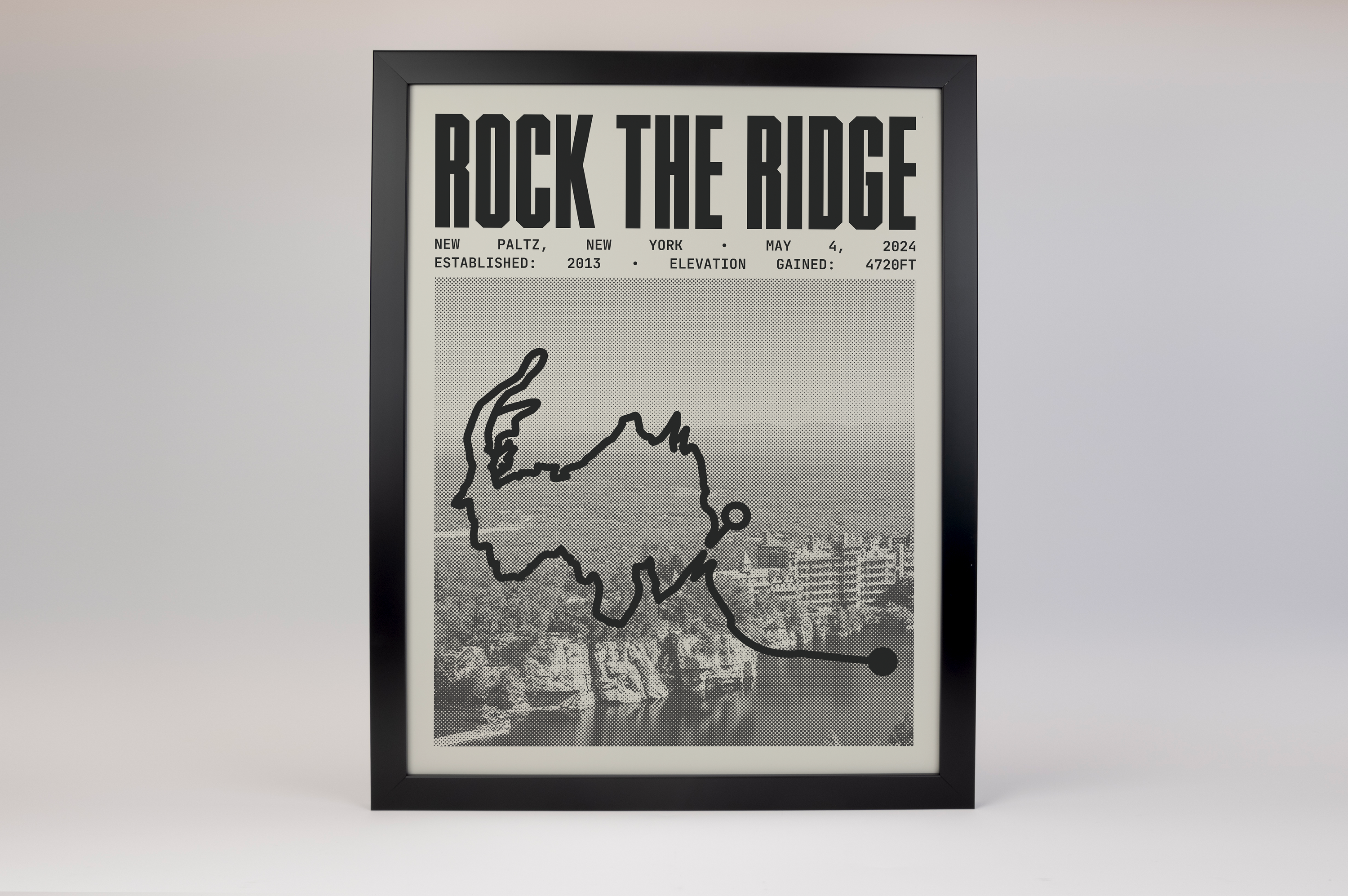 Rock the Ridge 50 Endurance Run Poster