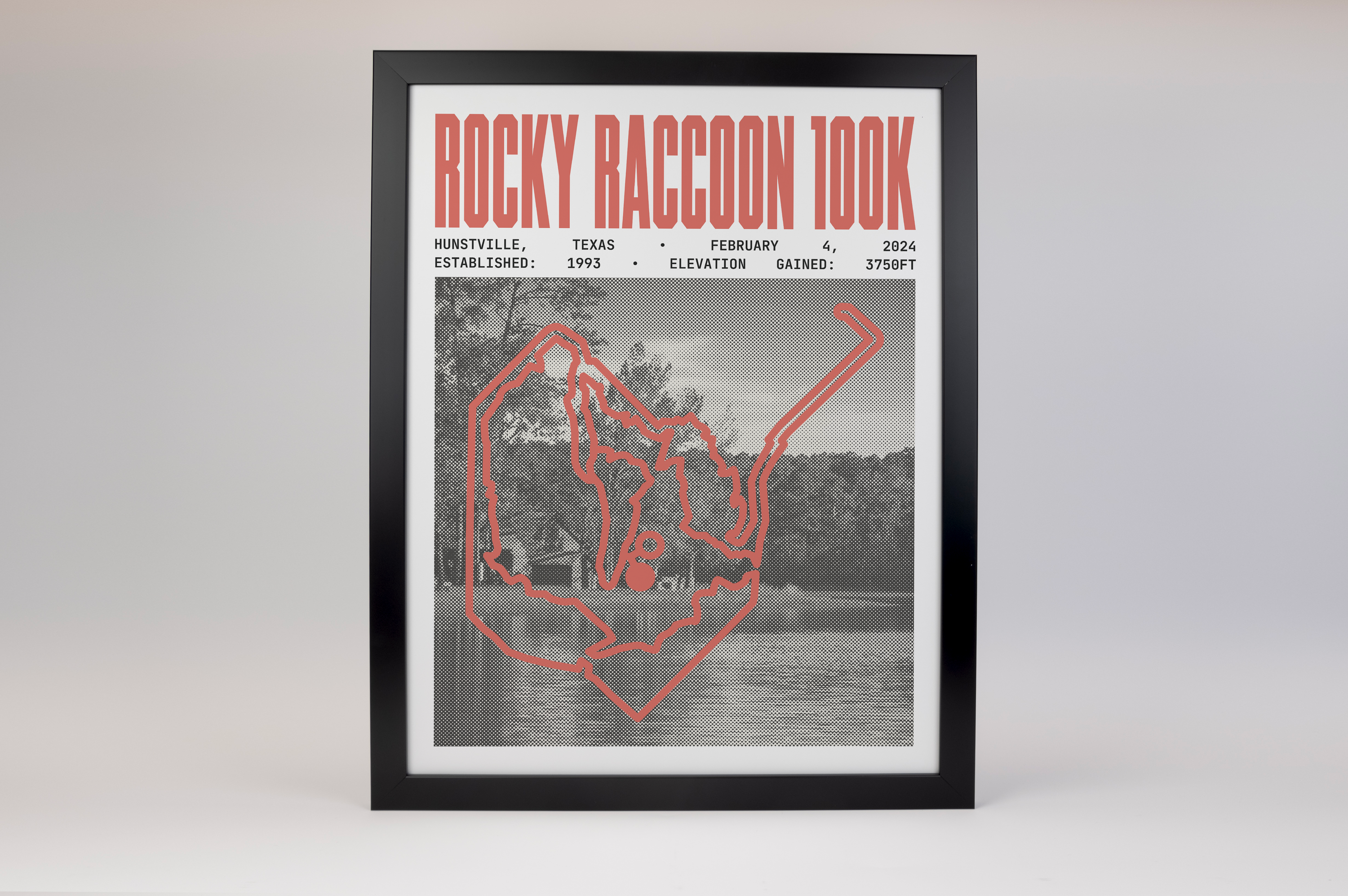 Rocky Raccoon 100K Endurance Run Poster