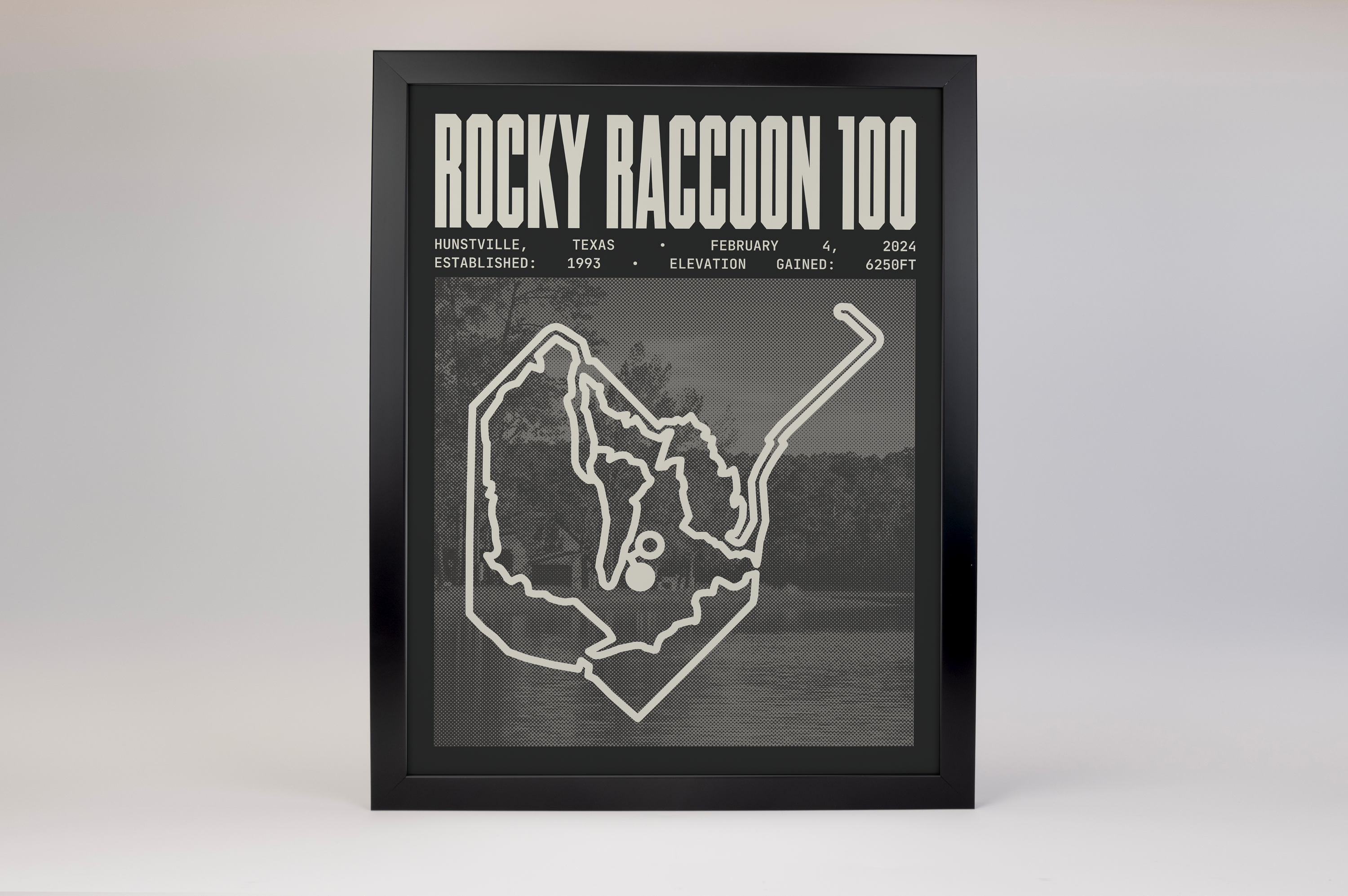 Rocky Raccoon 100 Mile Endurance Run Poster