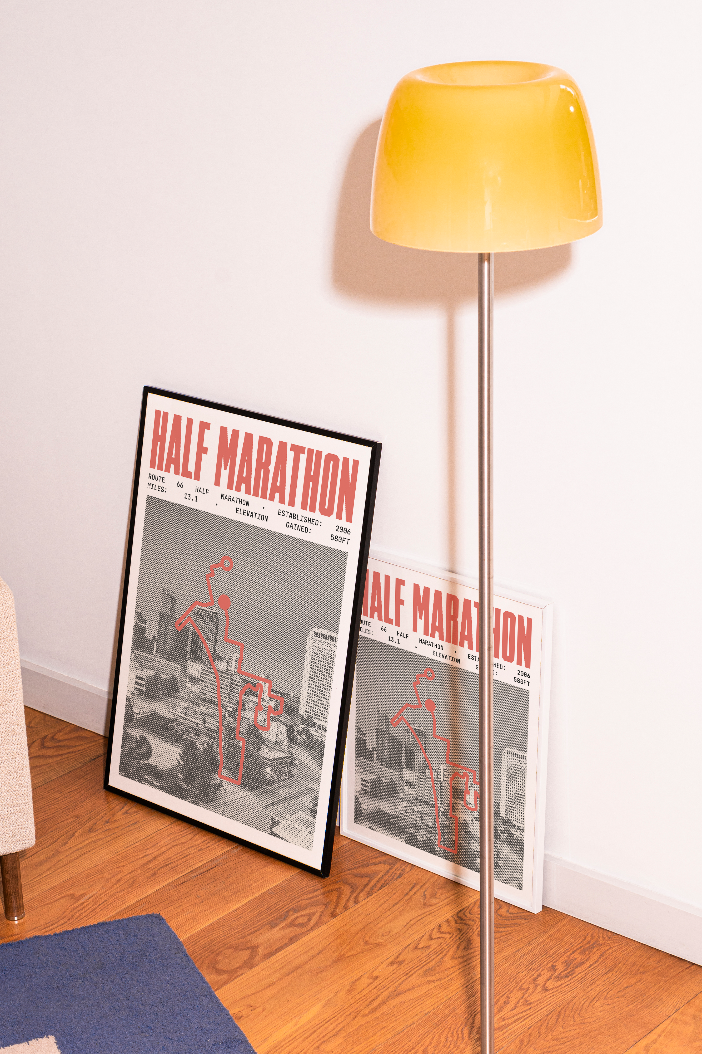 Route 66 Half-Marathon Poster