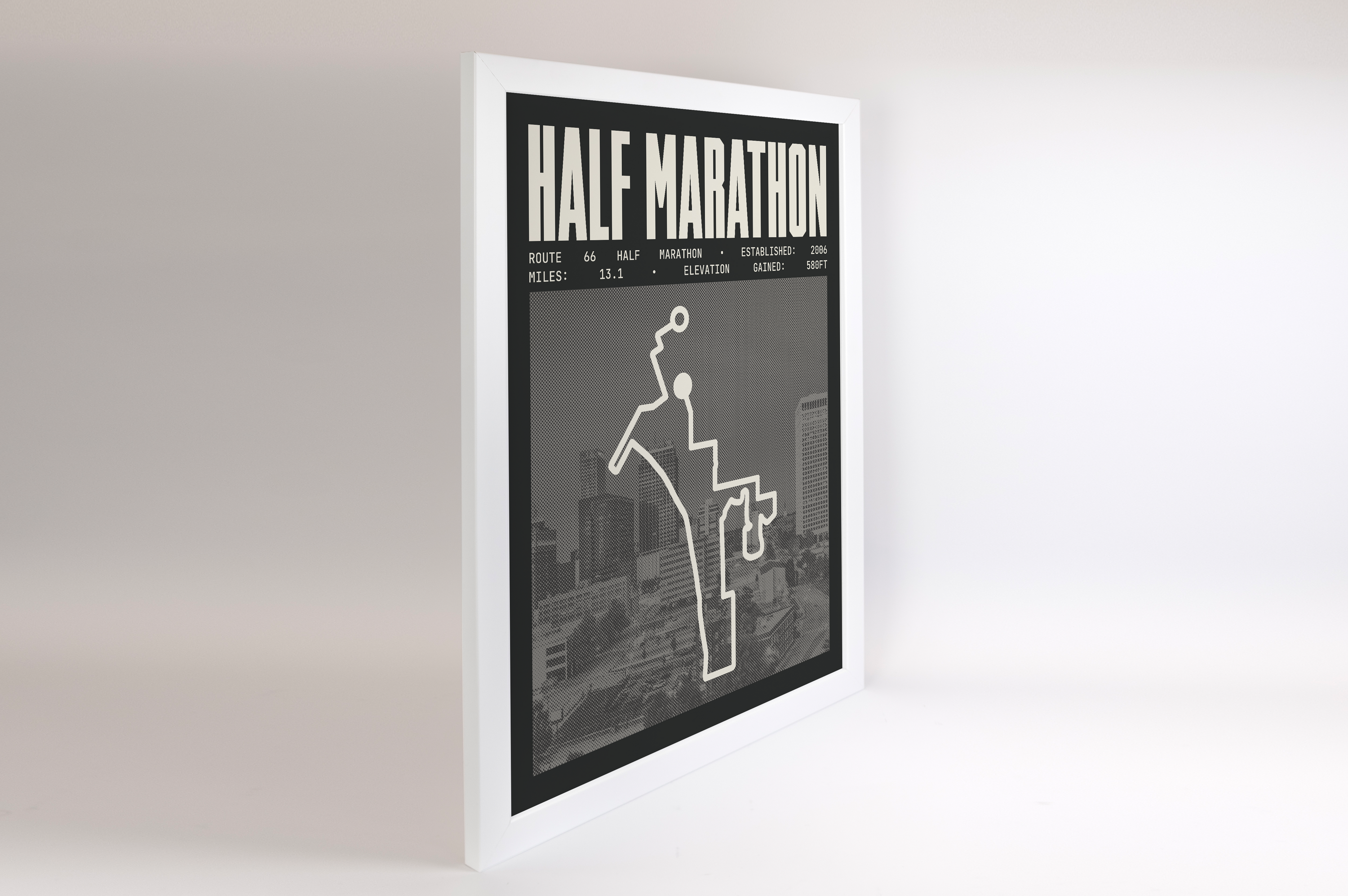 Route 66 Half-Marathon Poster