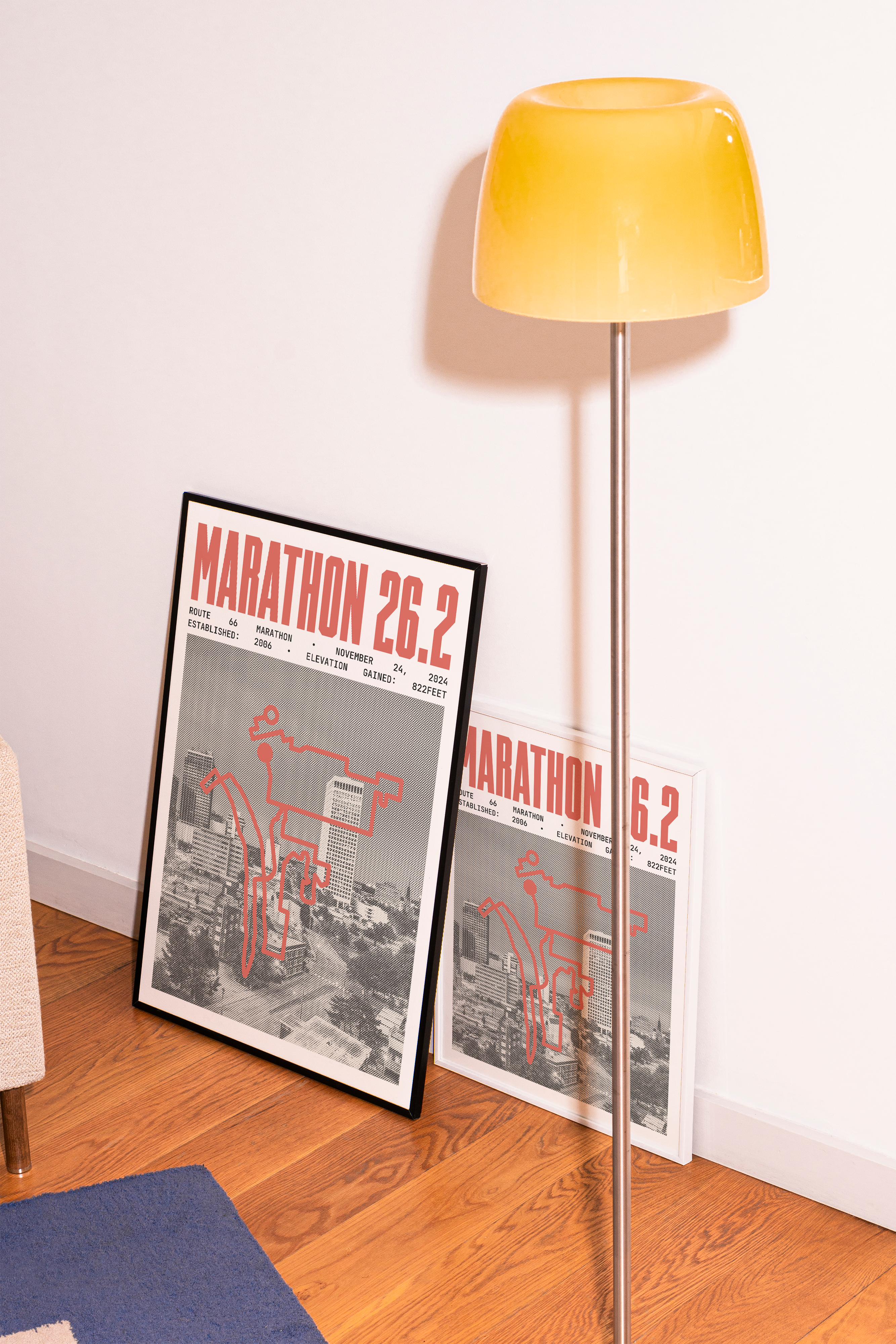 Route 66 Marathon Poster