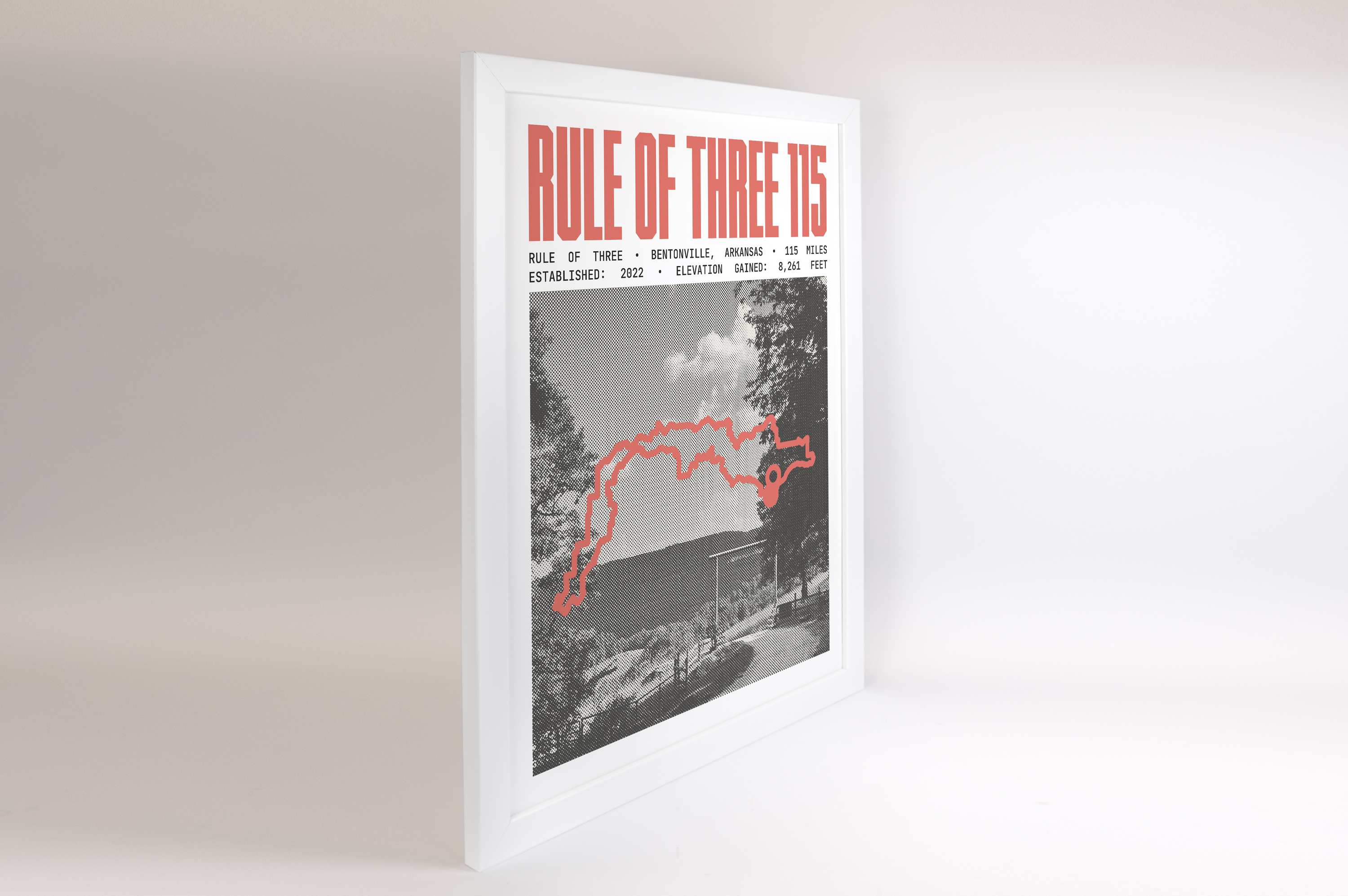 Rule of Three - 115 Mile Poster