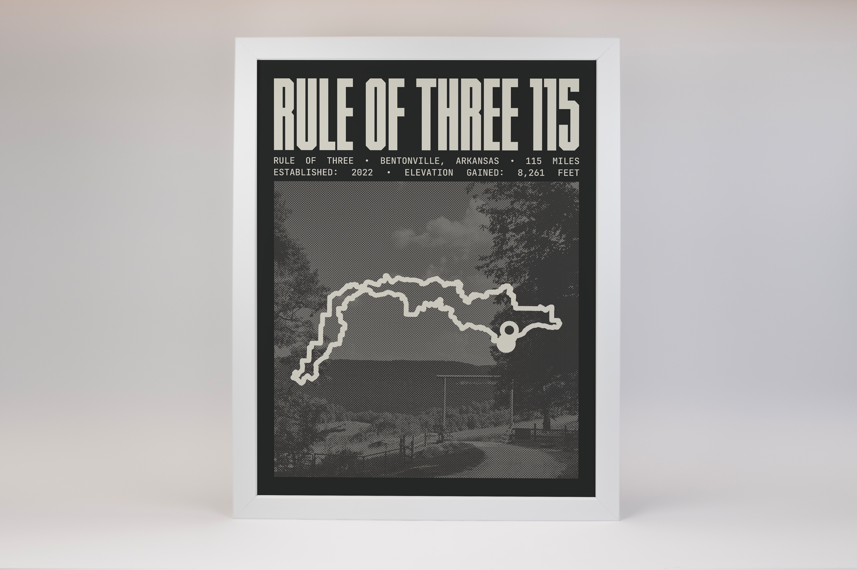 Rule of Three - 115 Mile Poster