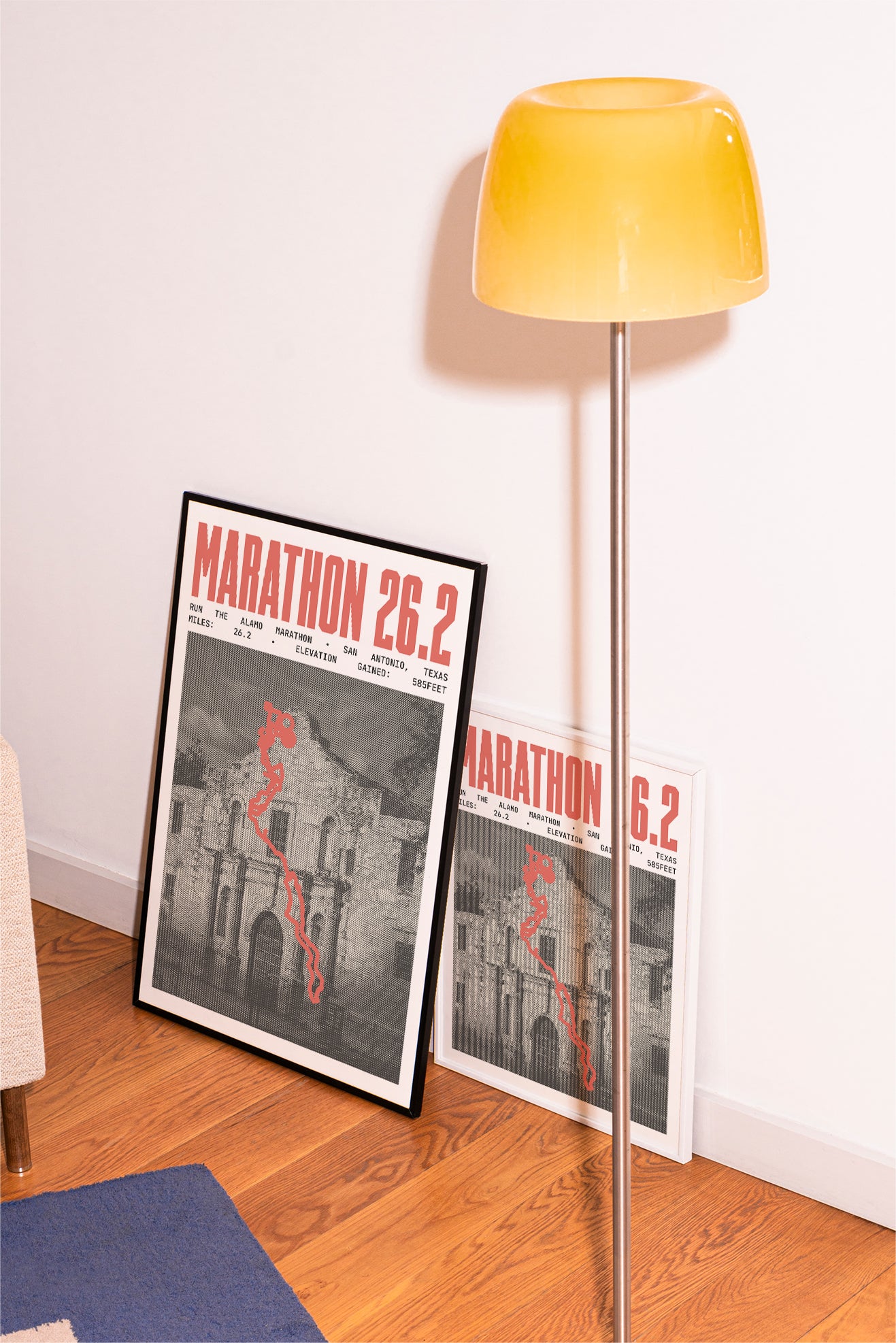 Run The Alamo Marathon Poster