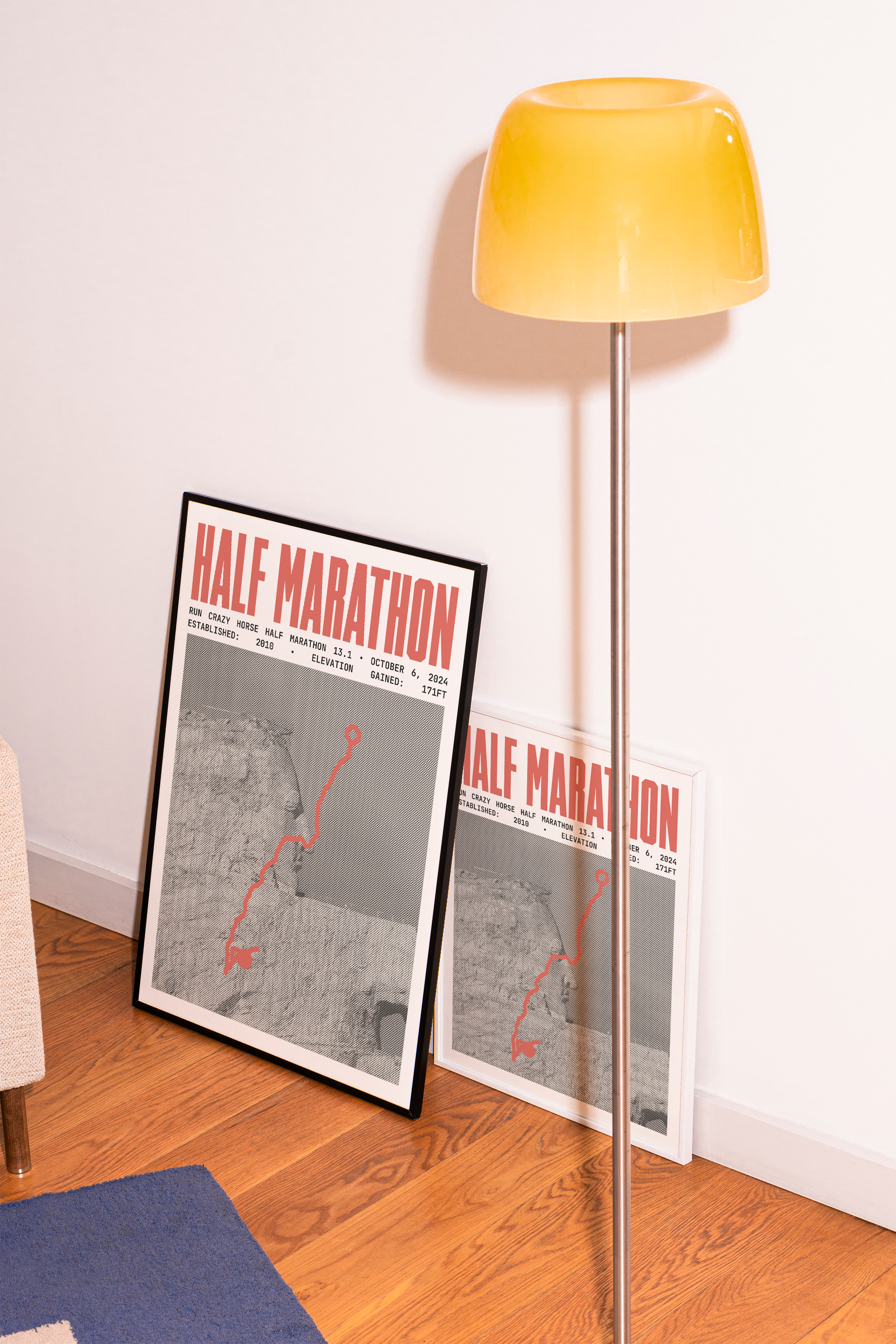 Run Crazy Horse Half-Marathon Poster