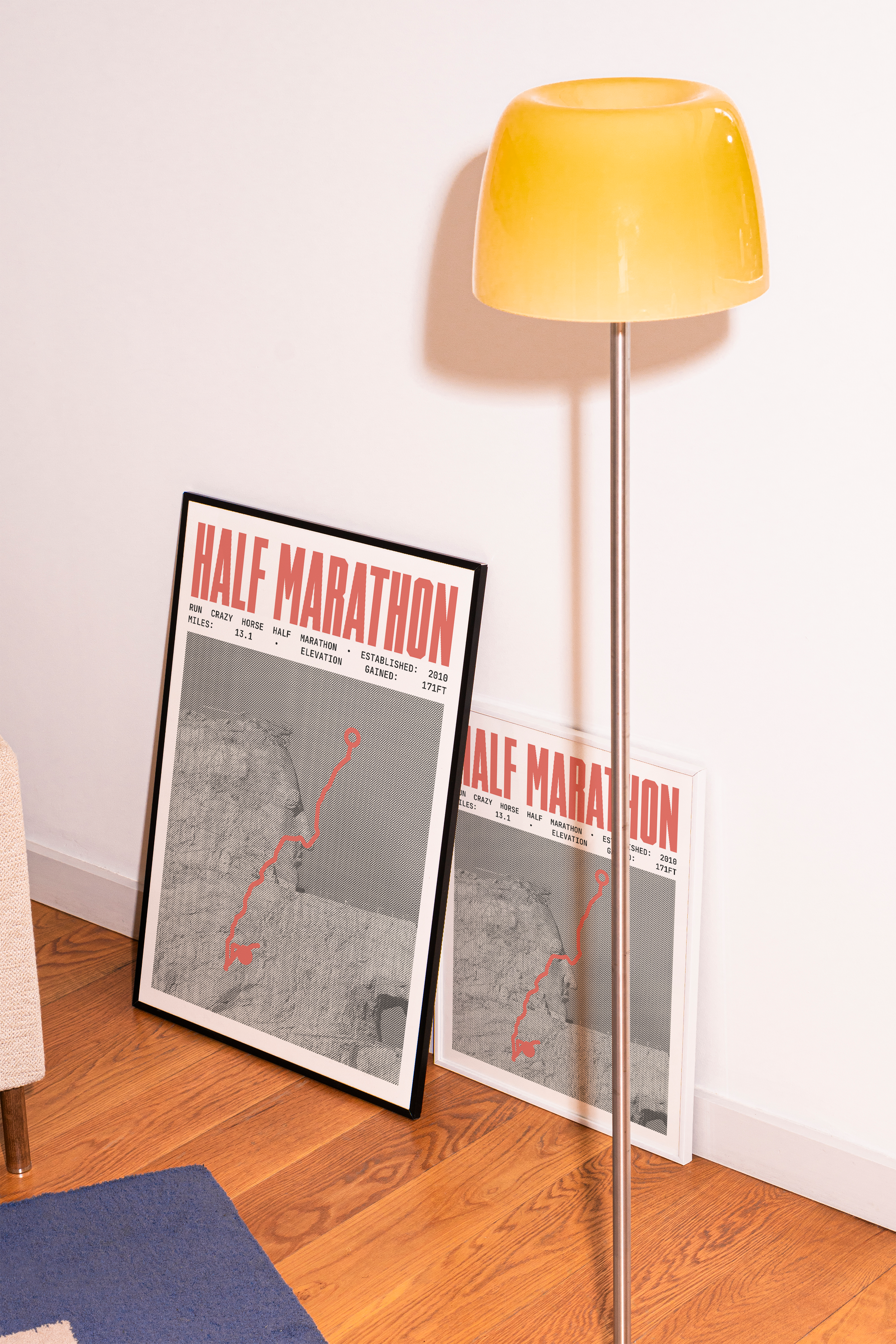 Run Crazy Horse Half-Marathon Poster