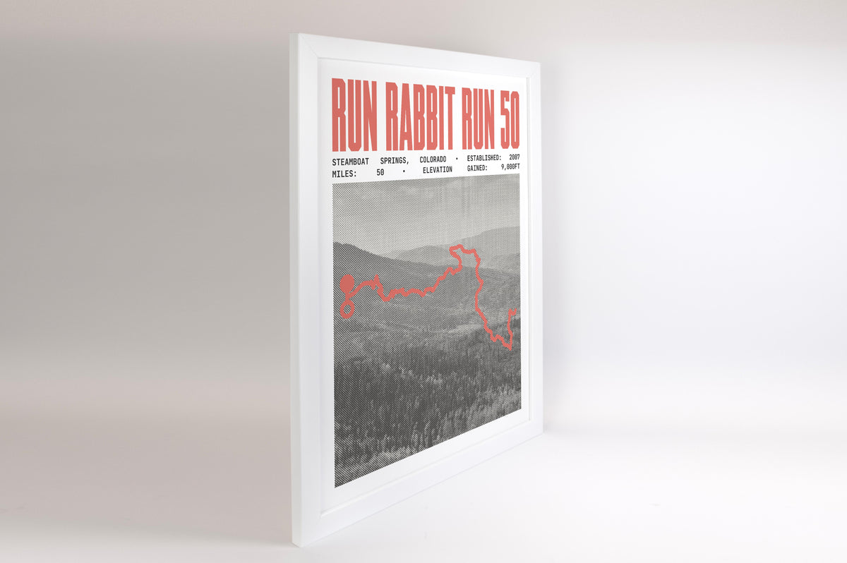 Run Rabbit Run 50 Endurance Run Poster