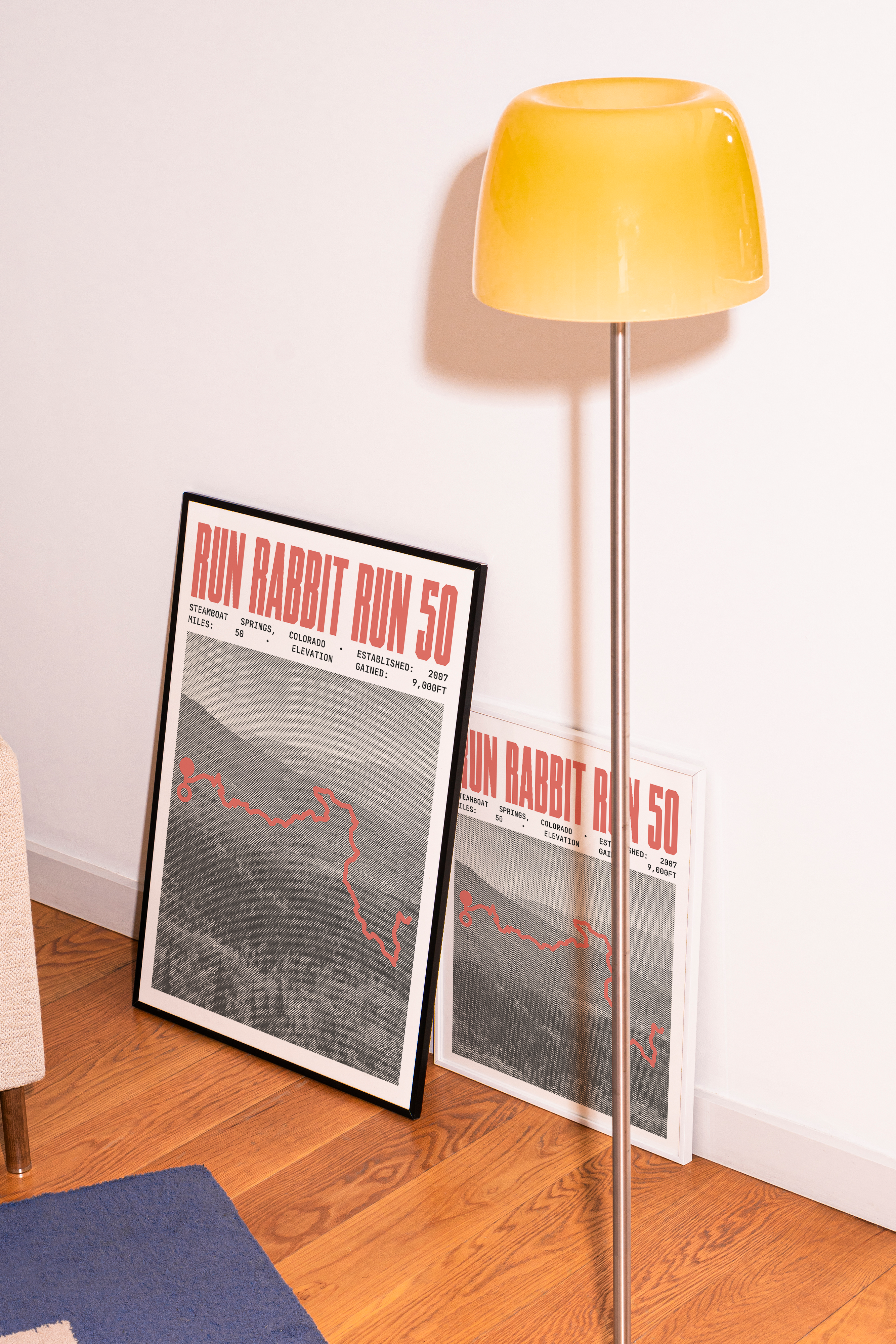 Run Rabbit Run 50 Endurance Run Poster