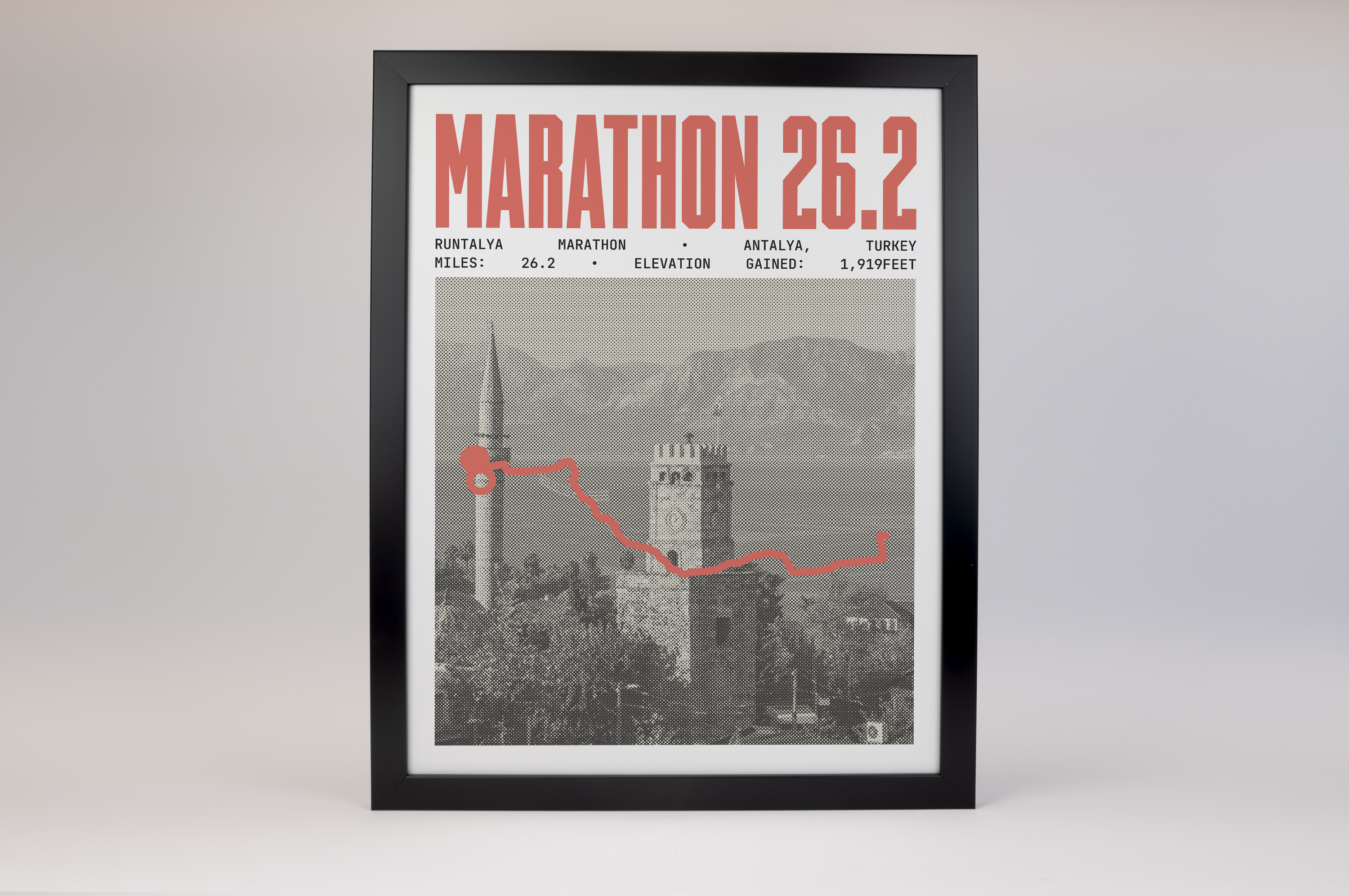 Runtalya Marathon Poster