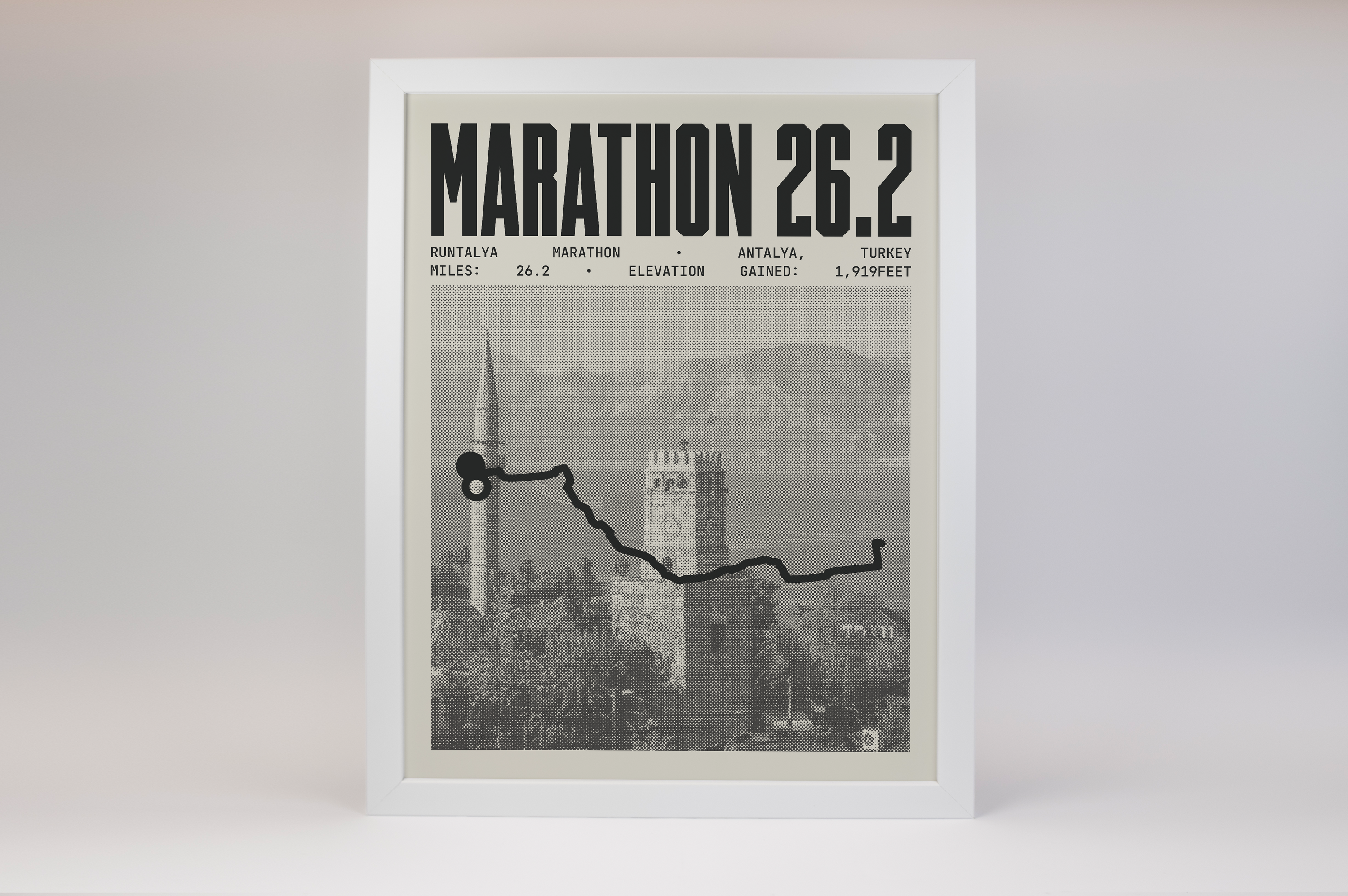 Runtalya Marathon Poster