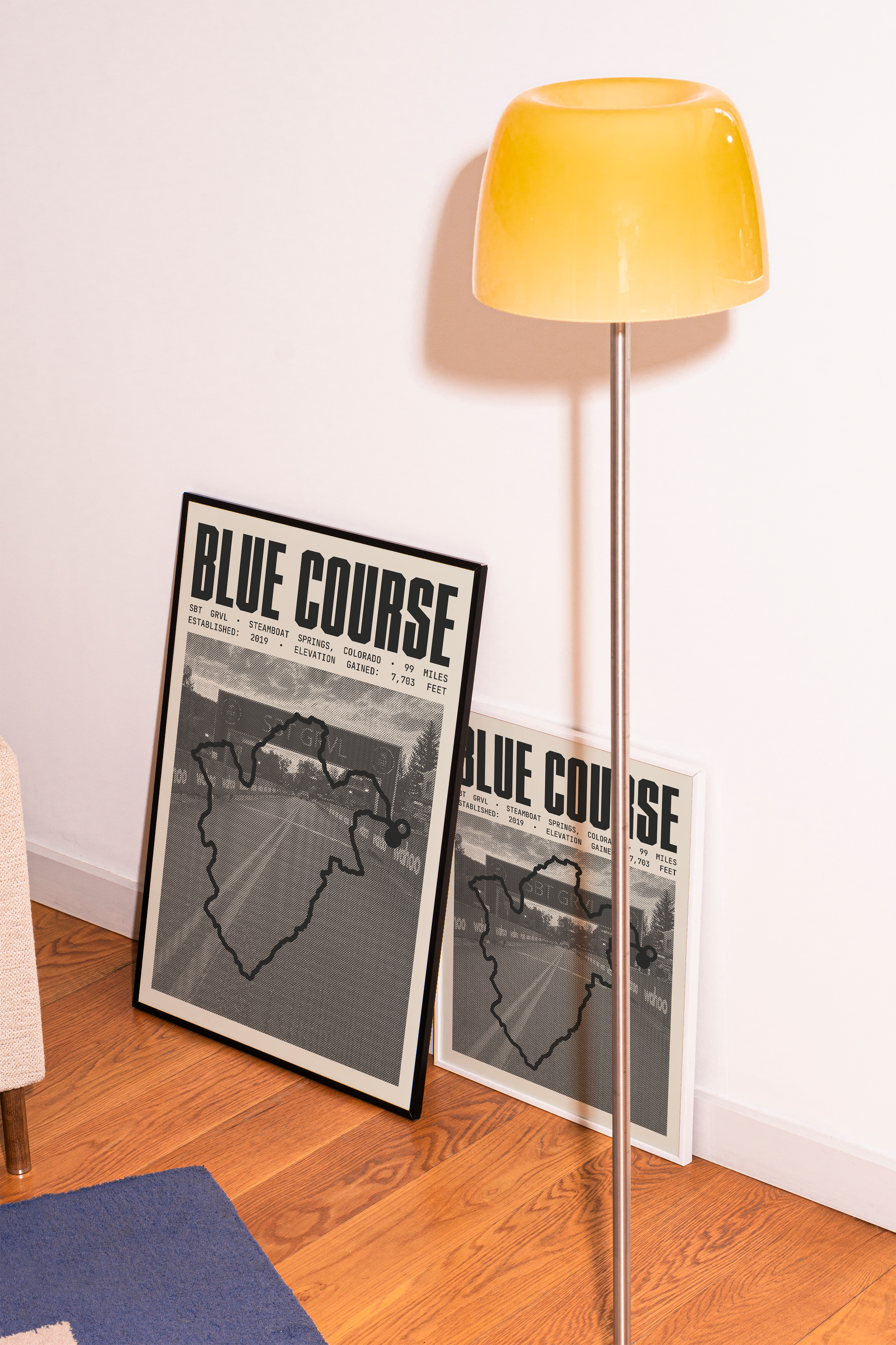 SBT GRVL - Blue Course Poster