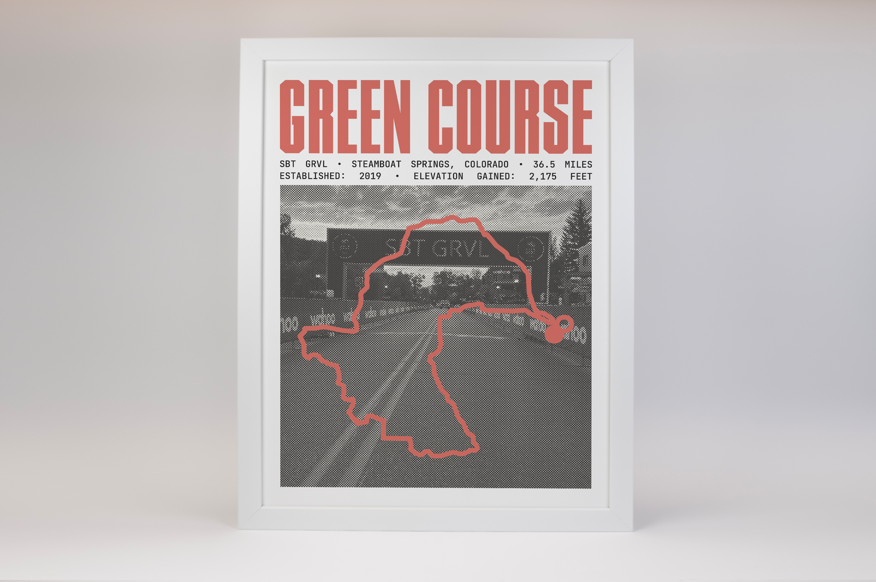 SBT GRVL - Green Course Poster
