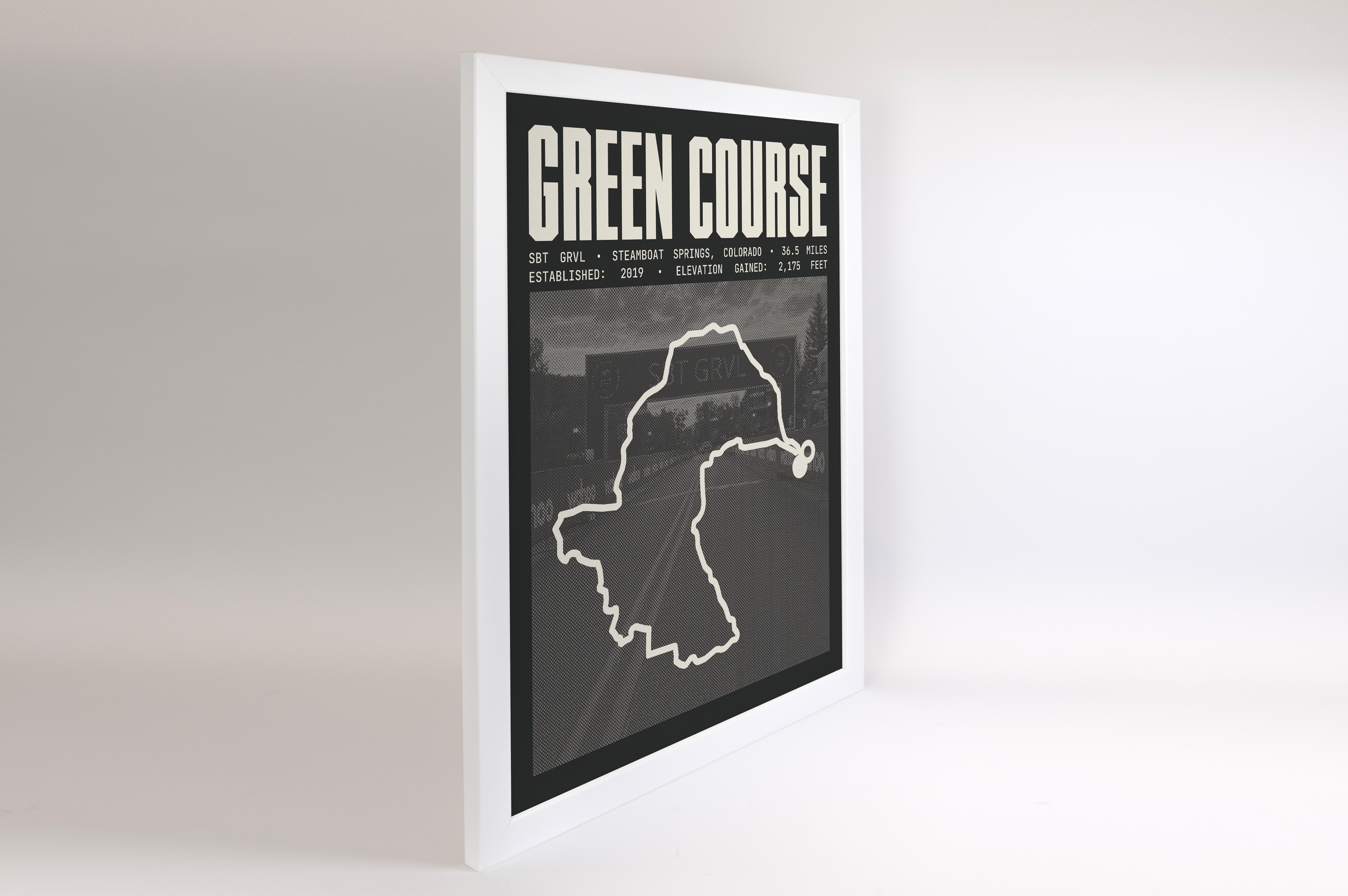 SBT GRVL - Green Course Poster