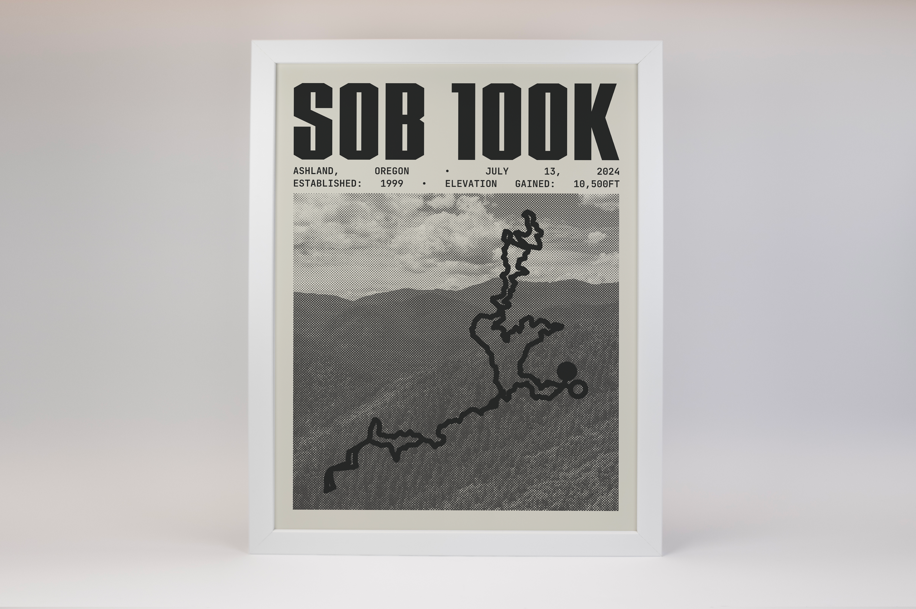 SOB 100 Endurance Run Poster