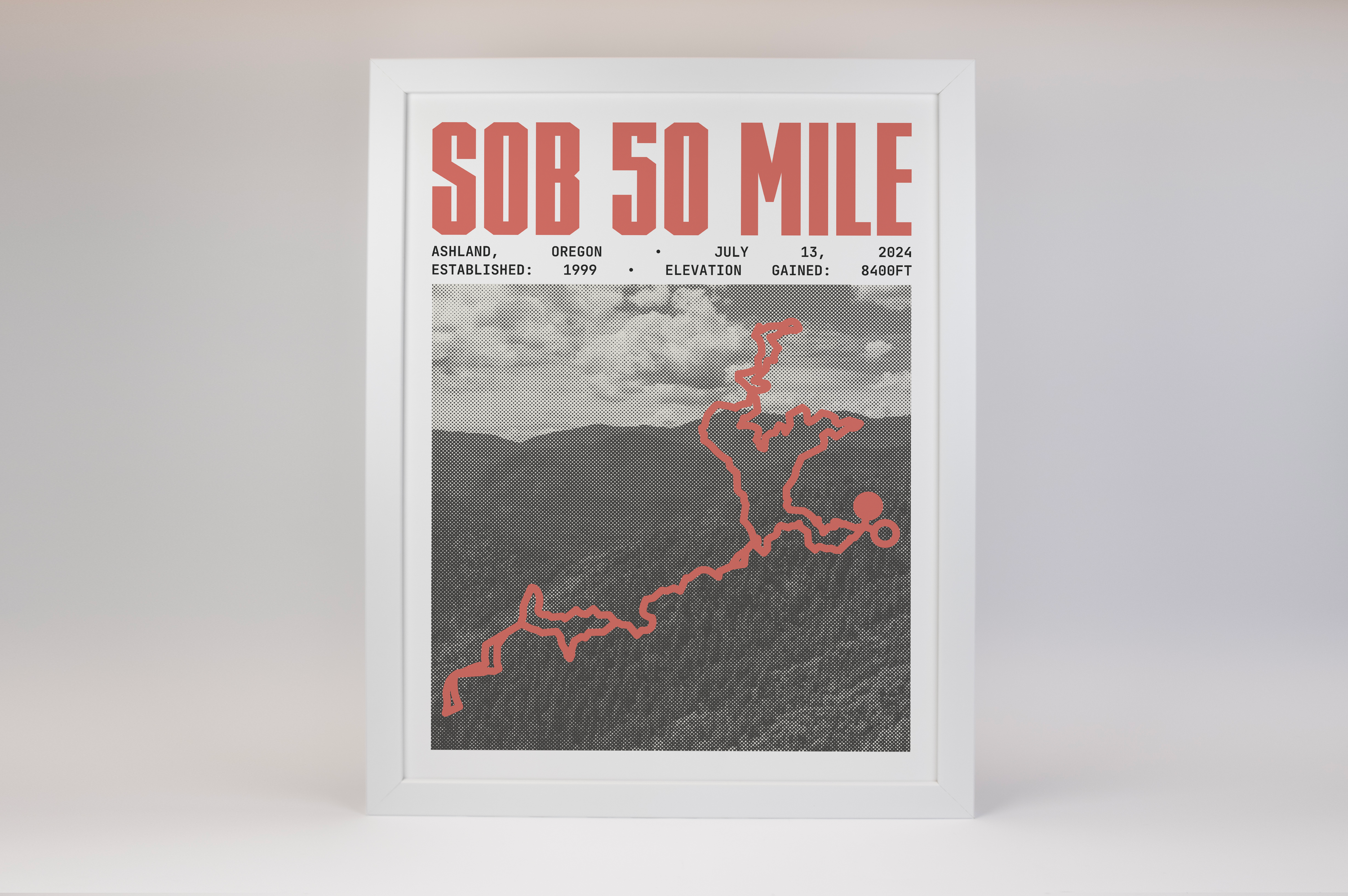 SOB 50 Endurance Run Poster