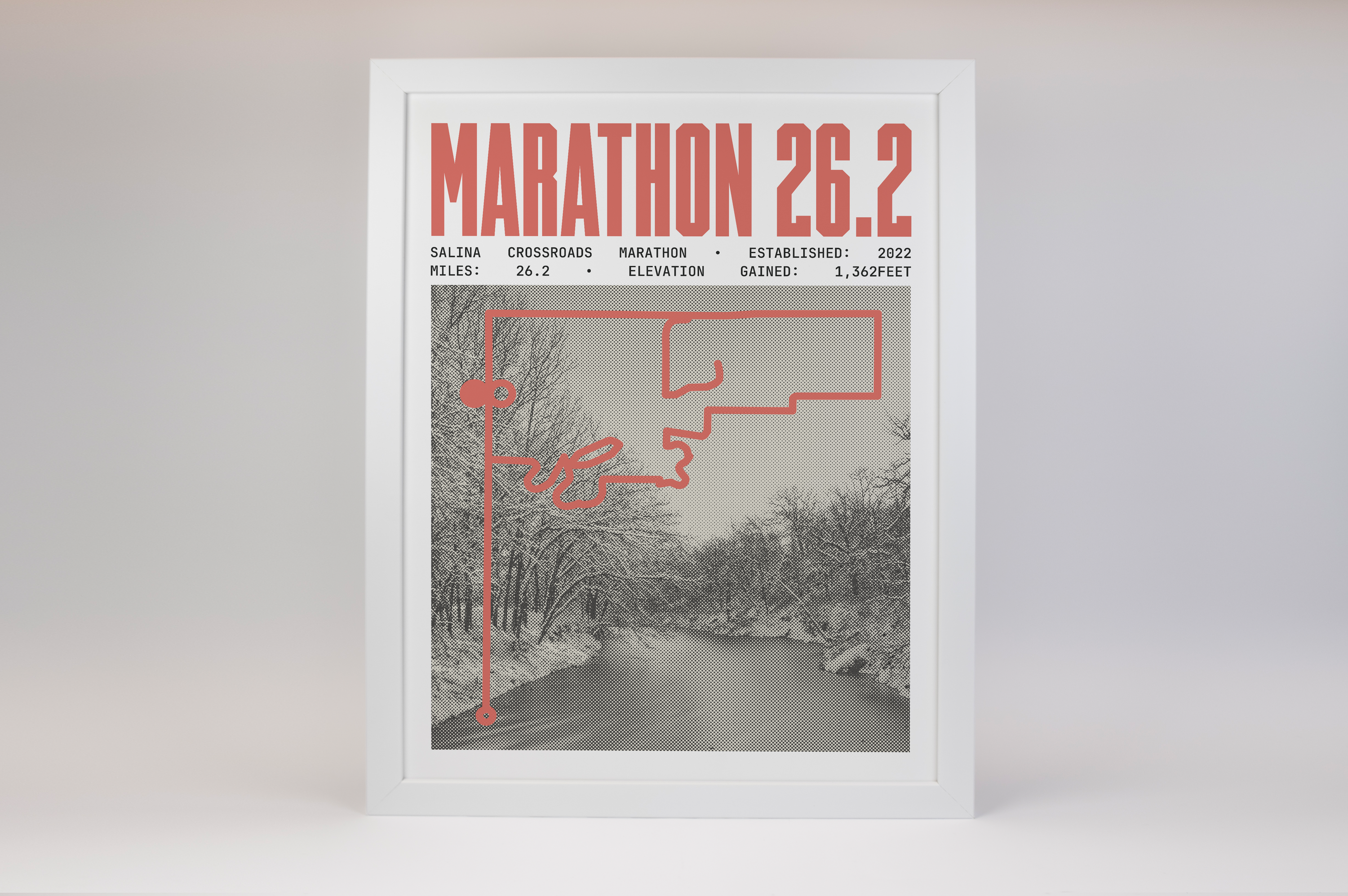 Salina Crossroads Marathon Poster