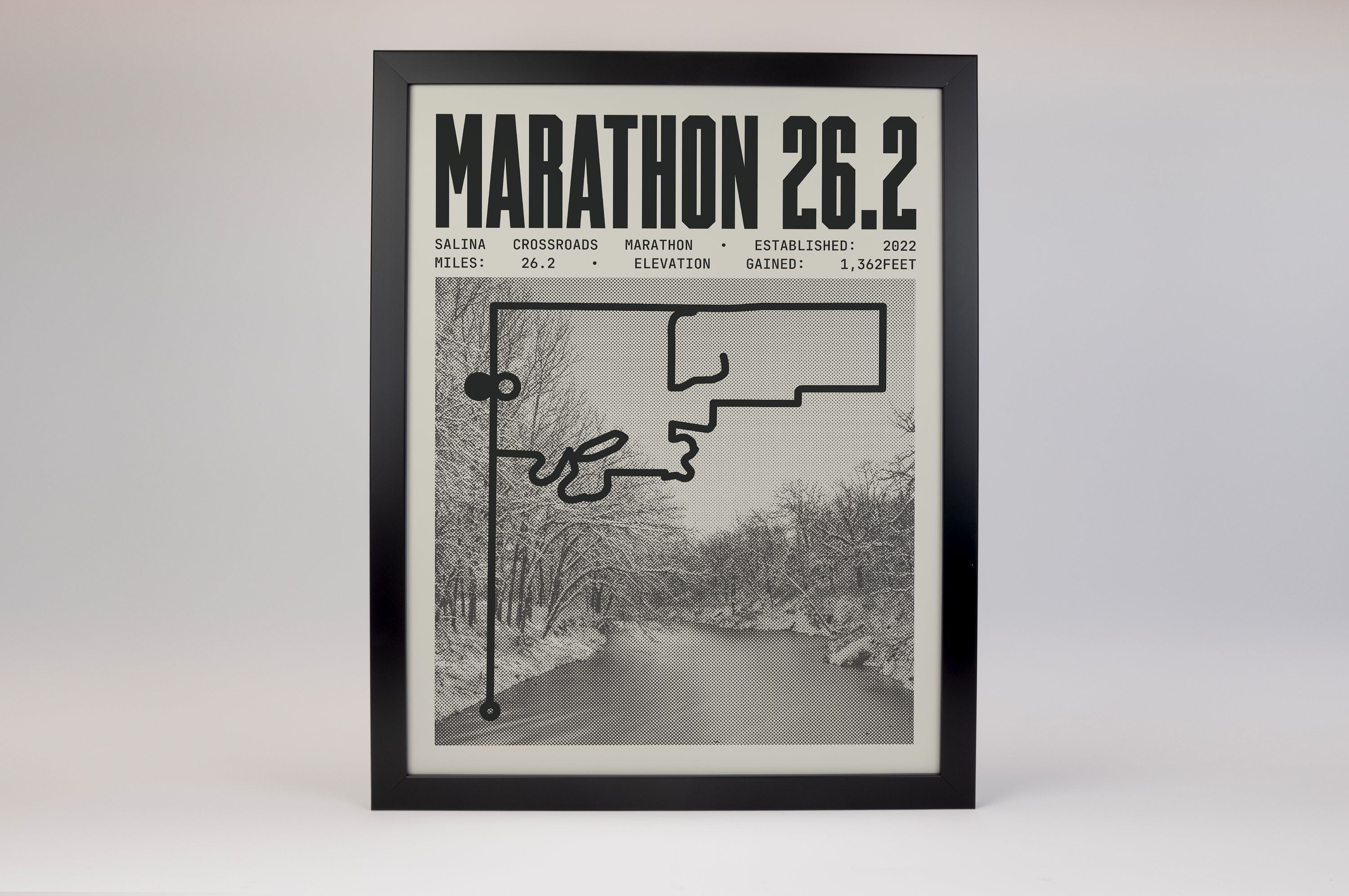 Salina Crossroads Marathon Poster