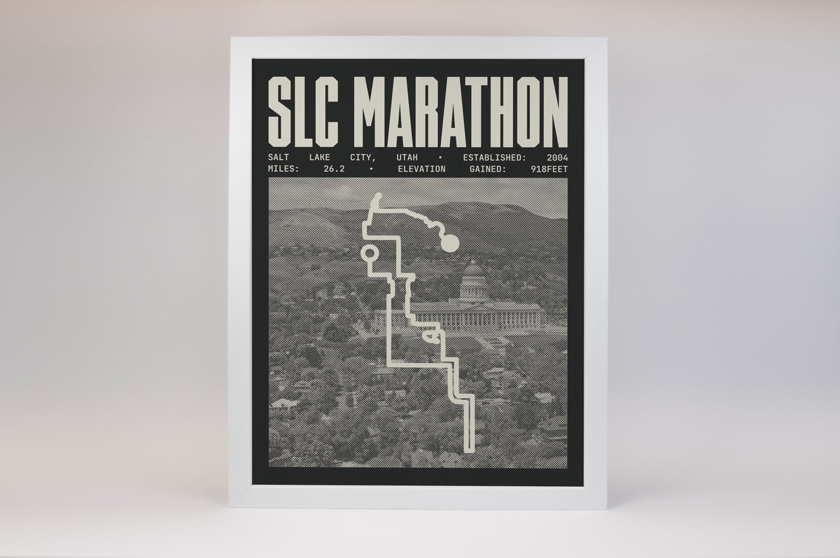 Salt Lake City Marathon Poster V2