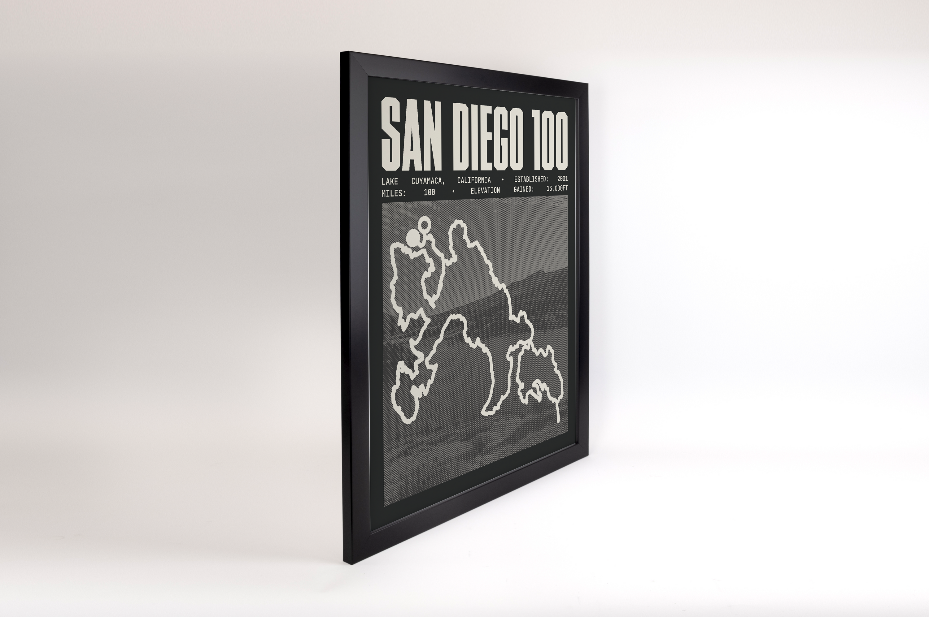 San Diego 100 Endurance Run Poster