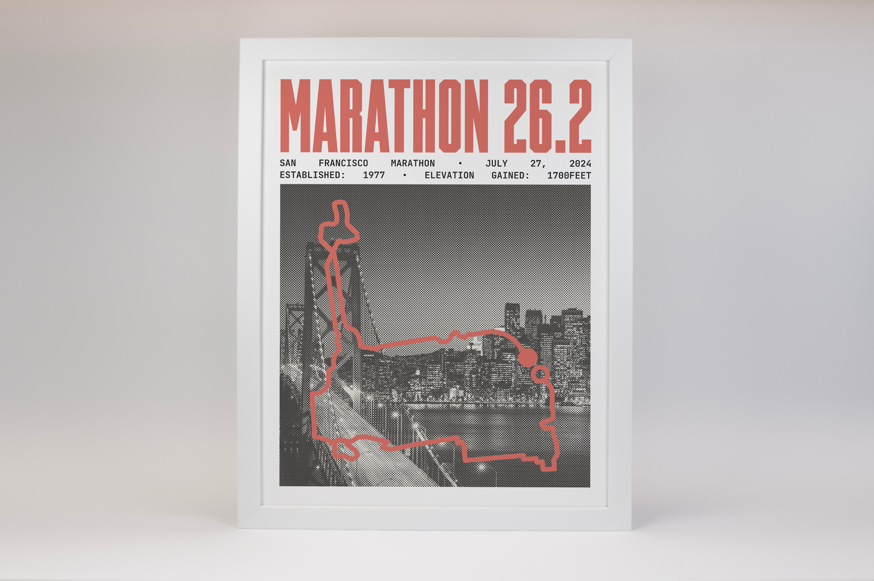 San Francisco Marathon Poster