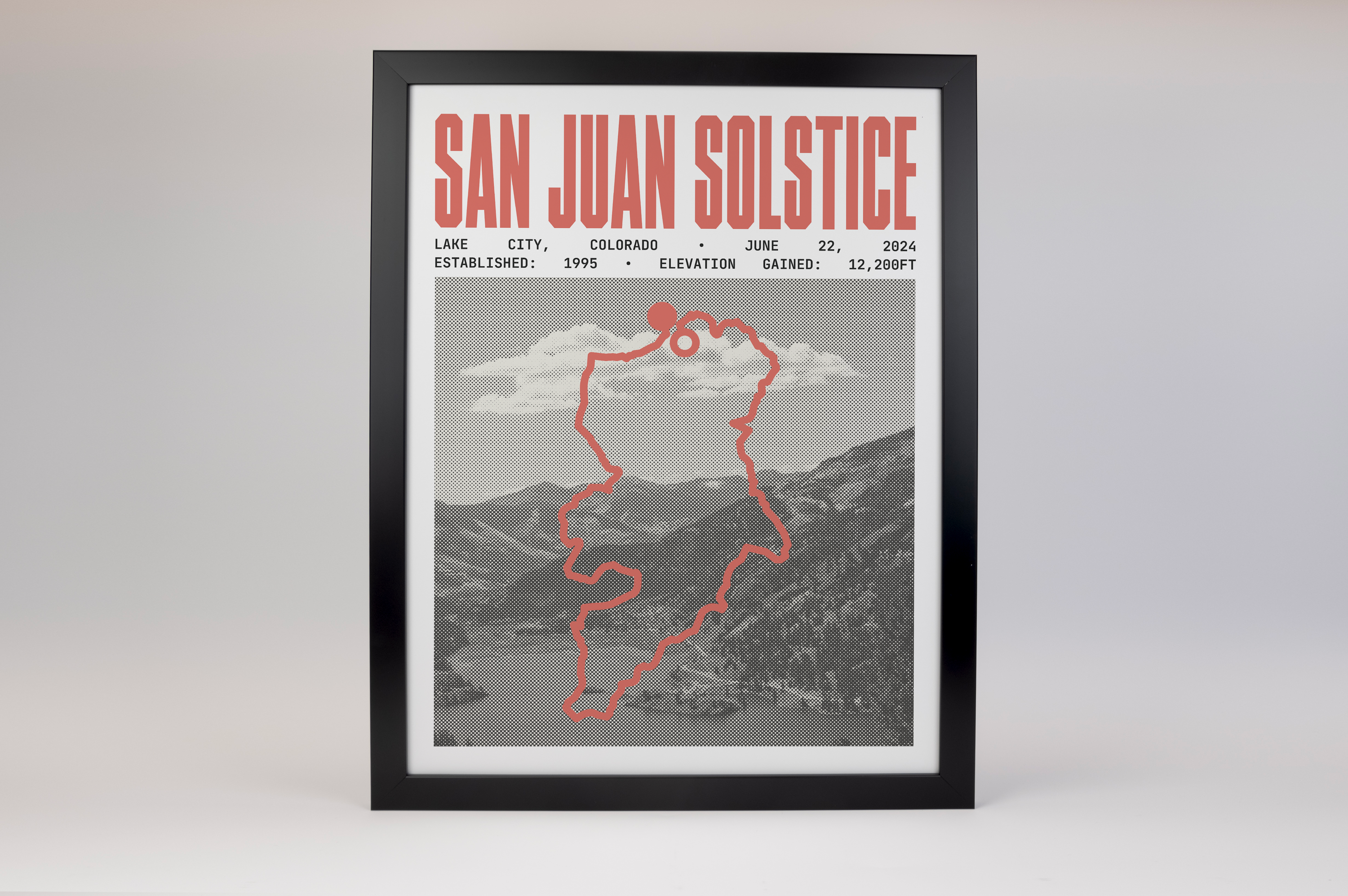 San Juan Solstice 50 Endurance Run Poster