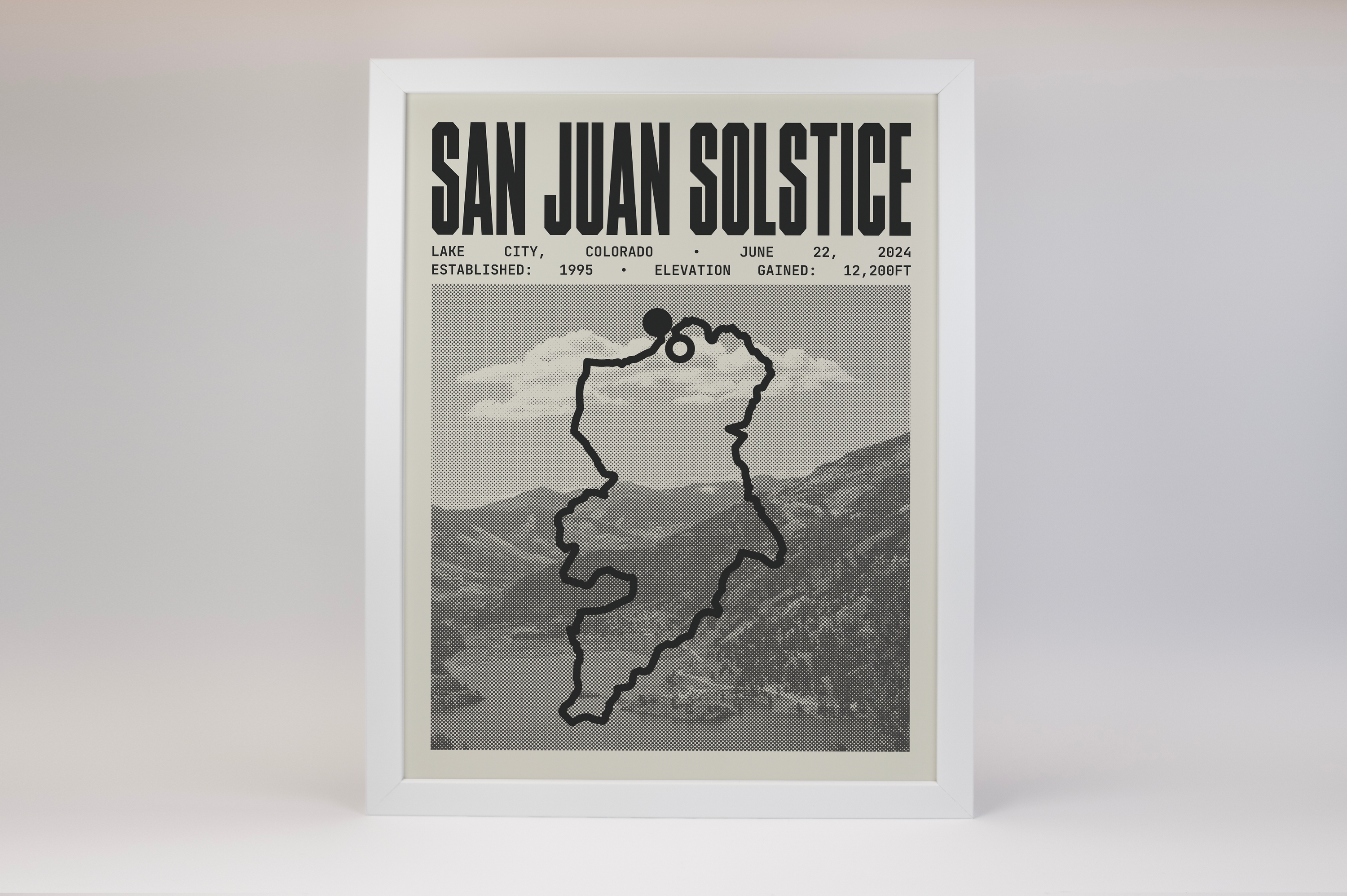 San Juan Solstice 50 Endurance Run Poster