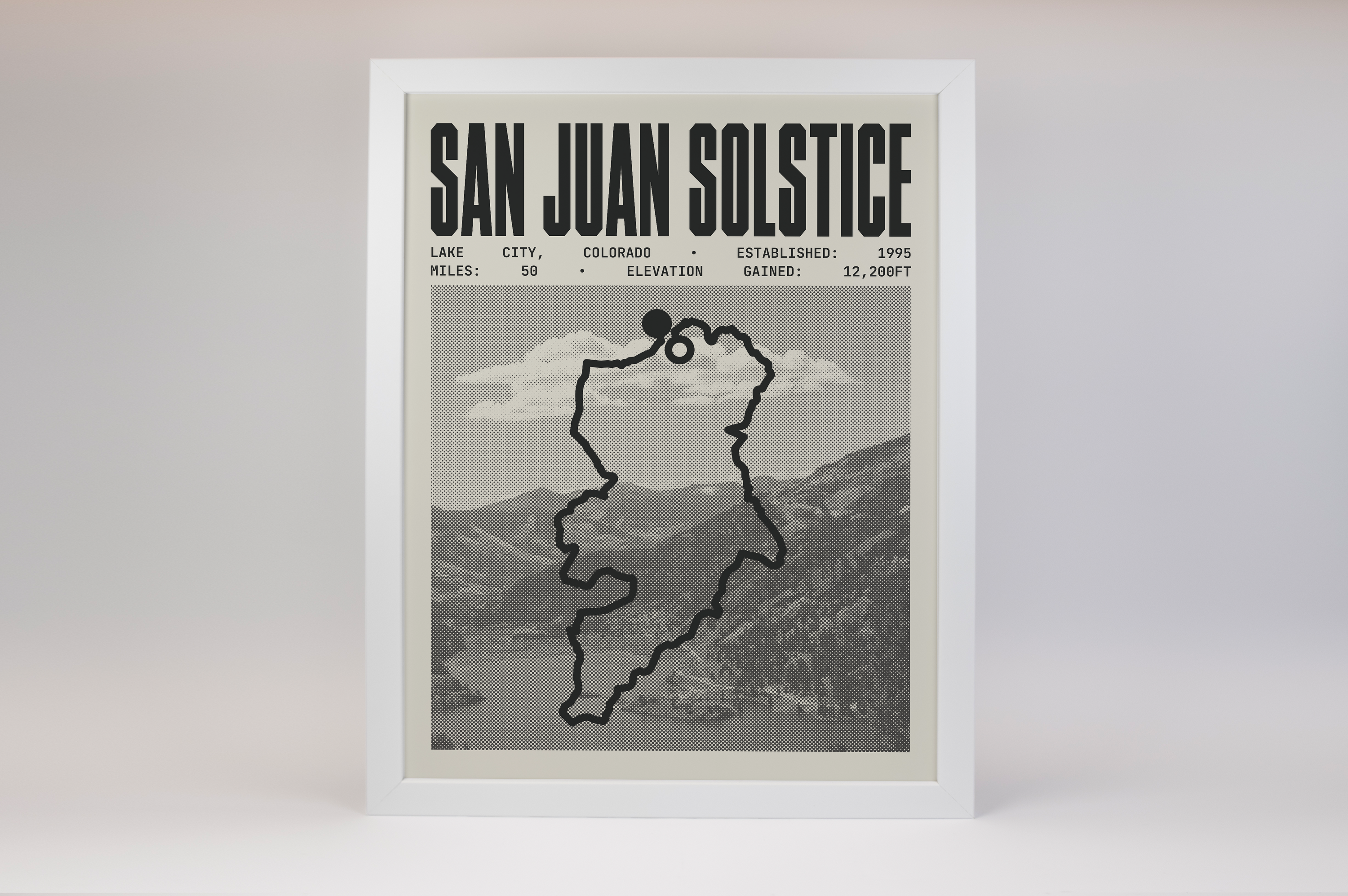 San Juan Solstice 50 Endurance Run Poster