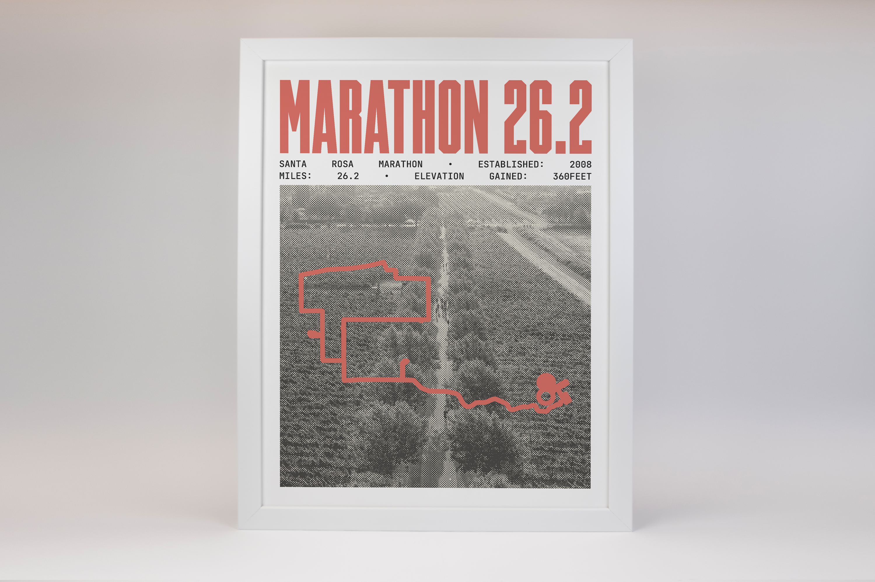 Santa Rosa Marathon Poster