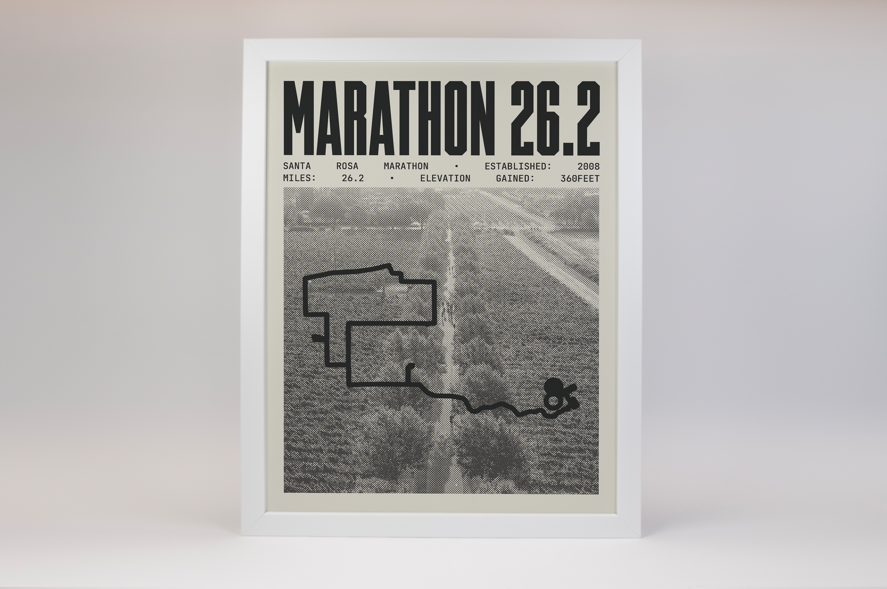 Santa Rosa Marathon Poster