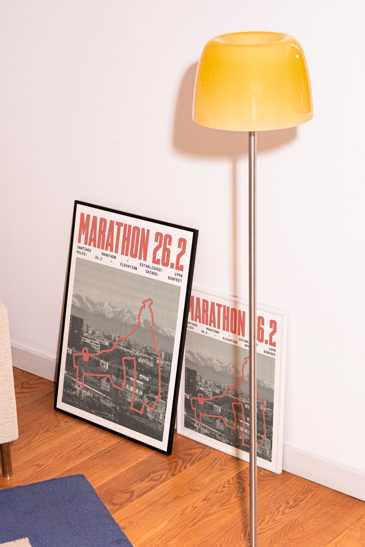 Santiago Marathon Poster