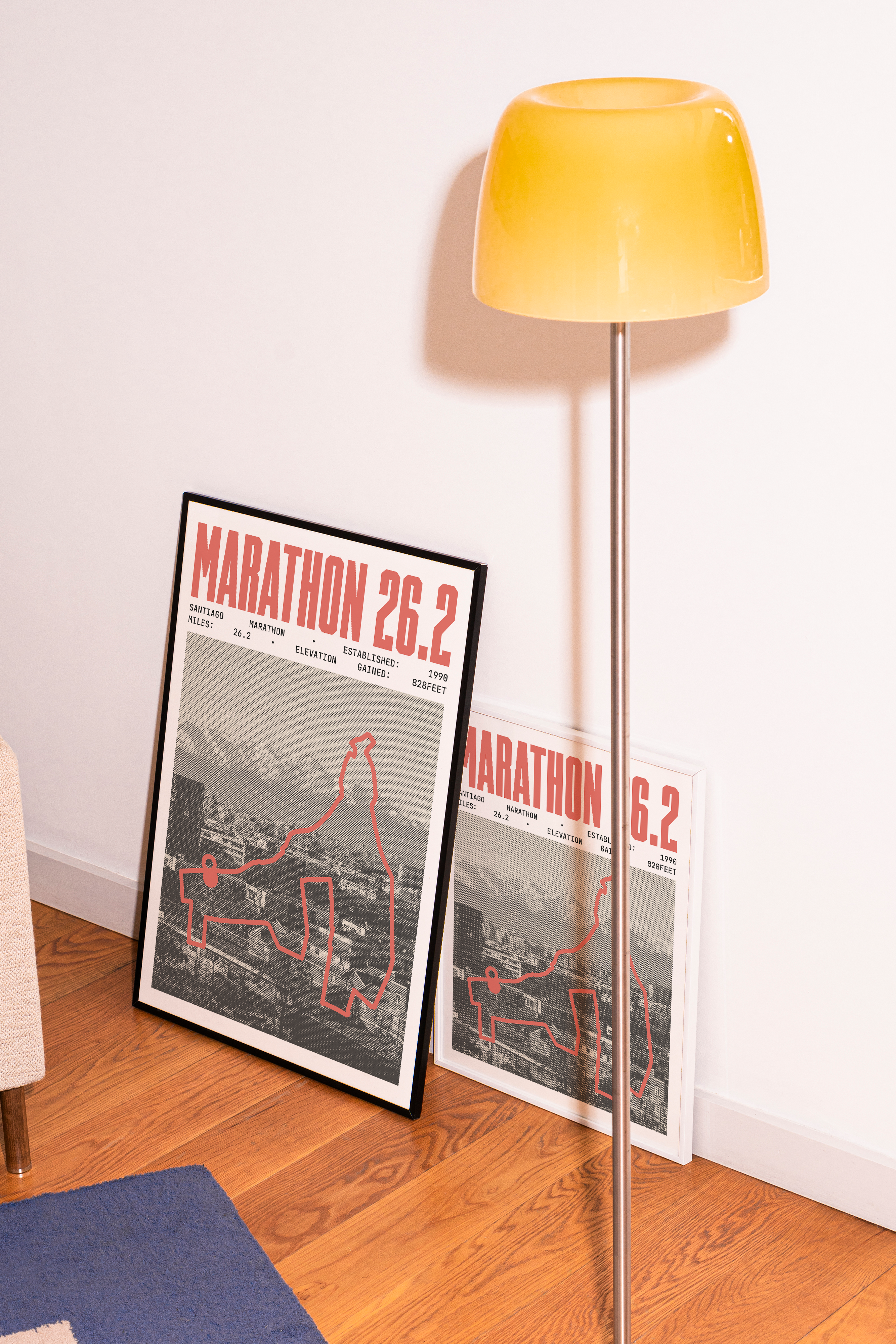 Santiago Marathon Poster